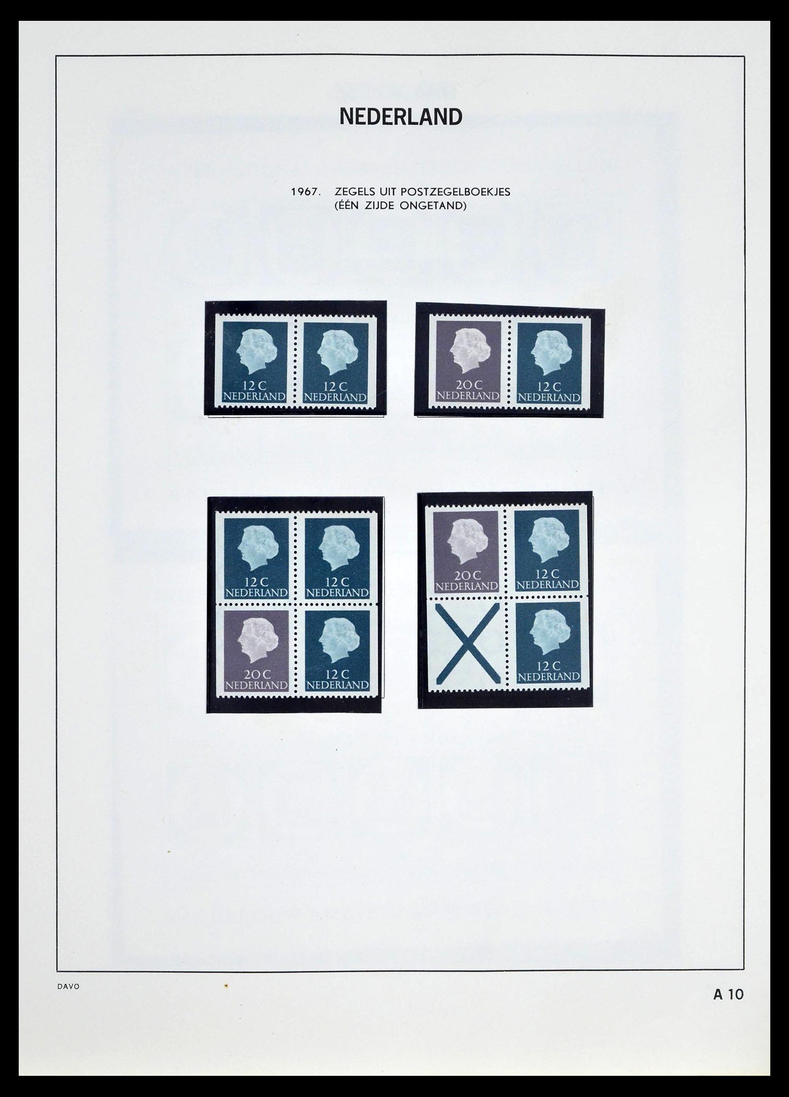 39318 0091 - Postzegelverzameling 39318 Nederland 1872-1977.