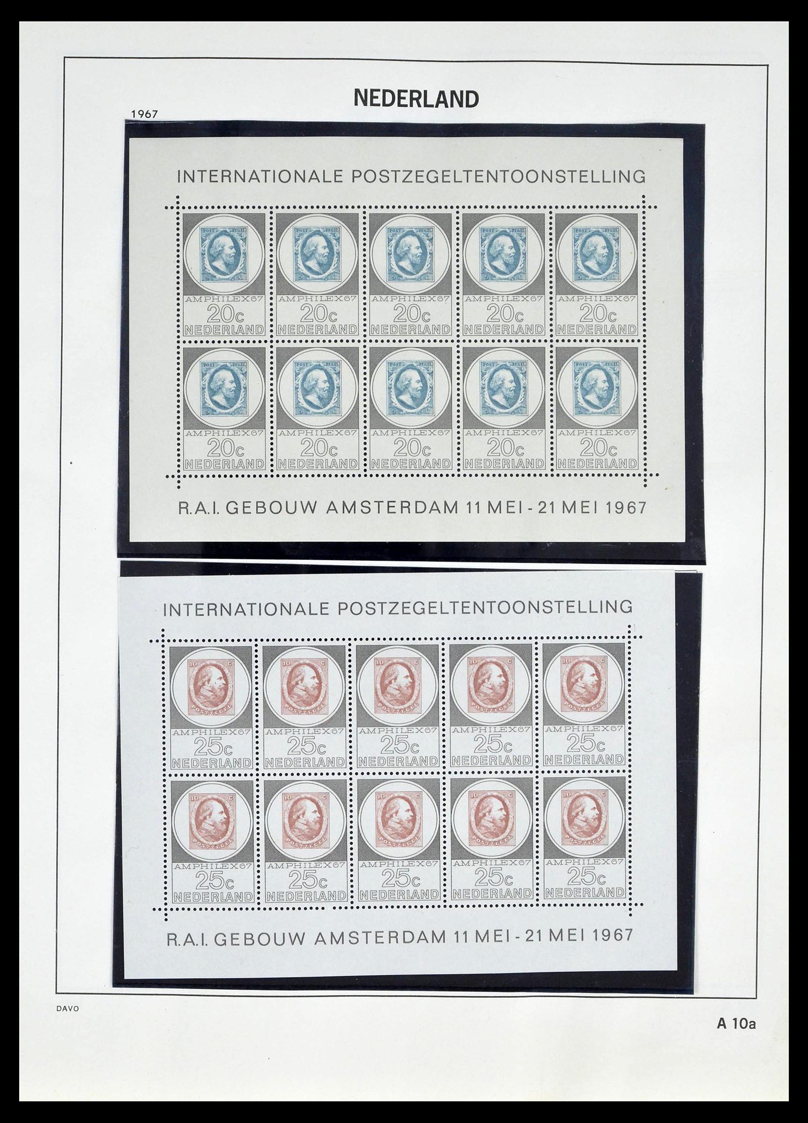 39318 0092 - Stamp collection 39318 Netherlands 1872-1977.