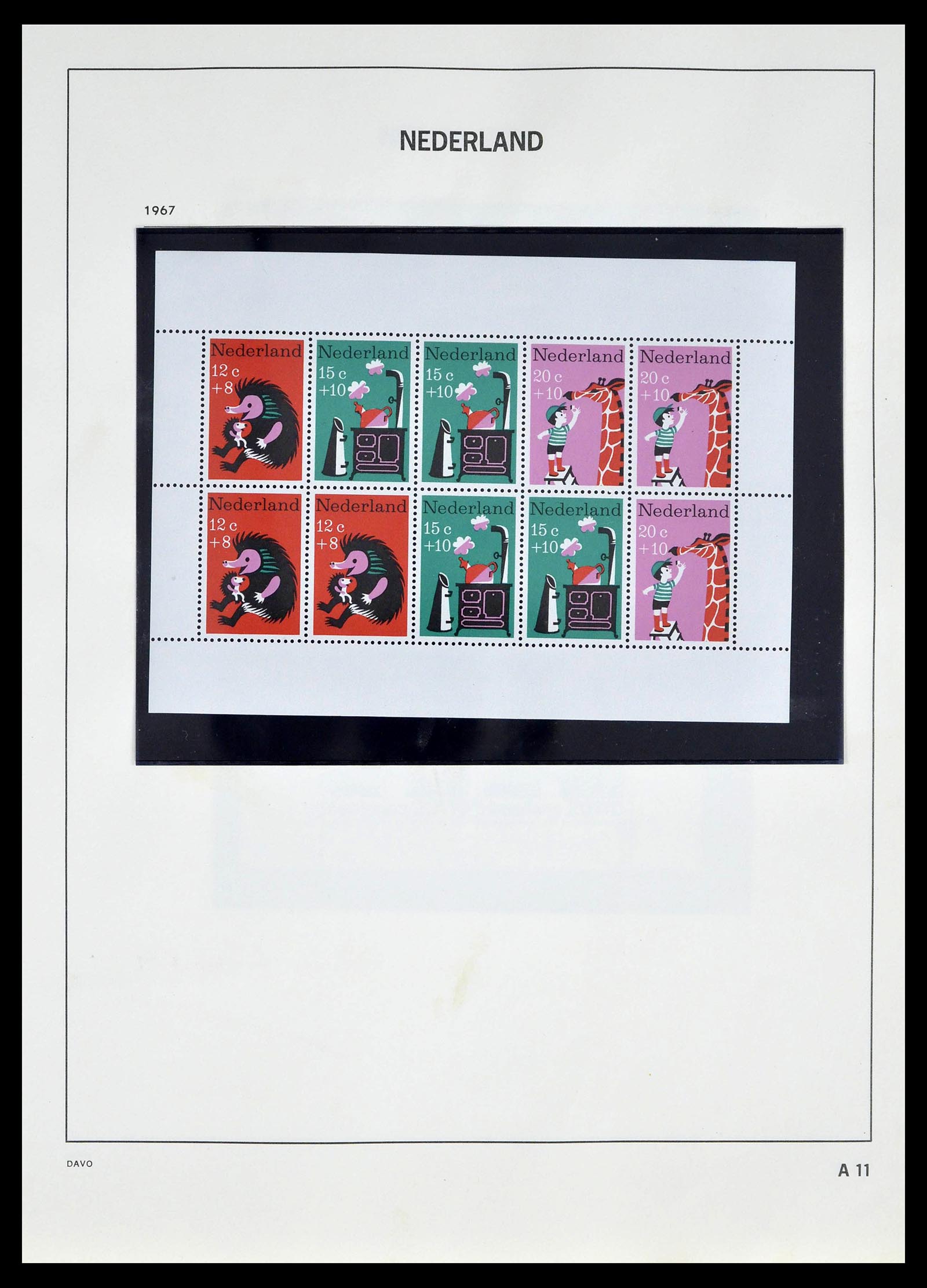 39318 0094 - Postzegelverzameling 39318 Nederland 1872-1977.