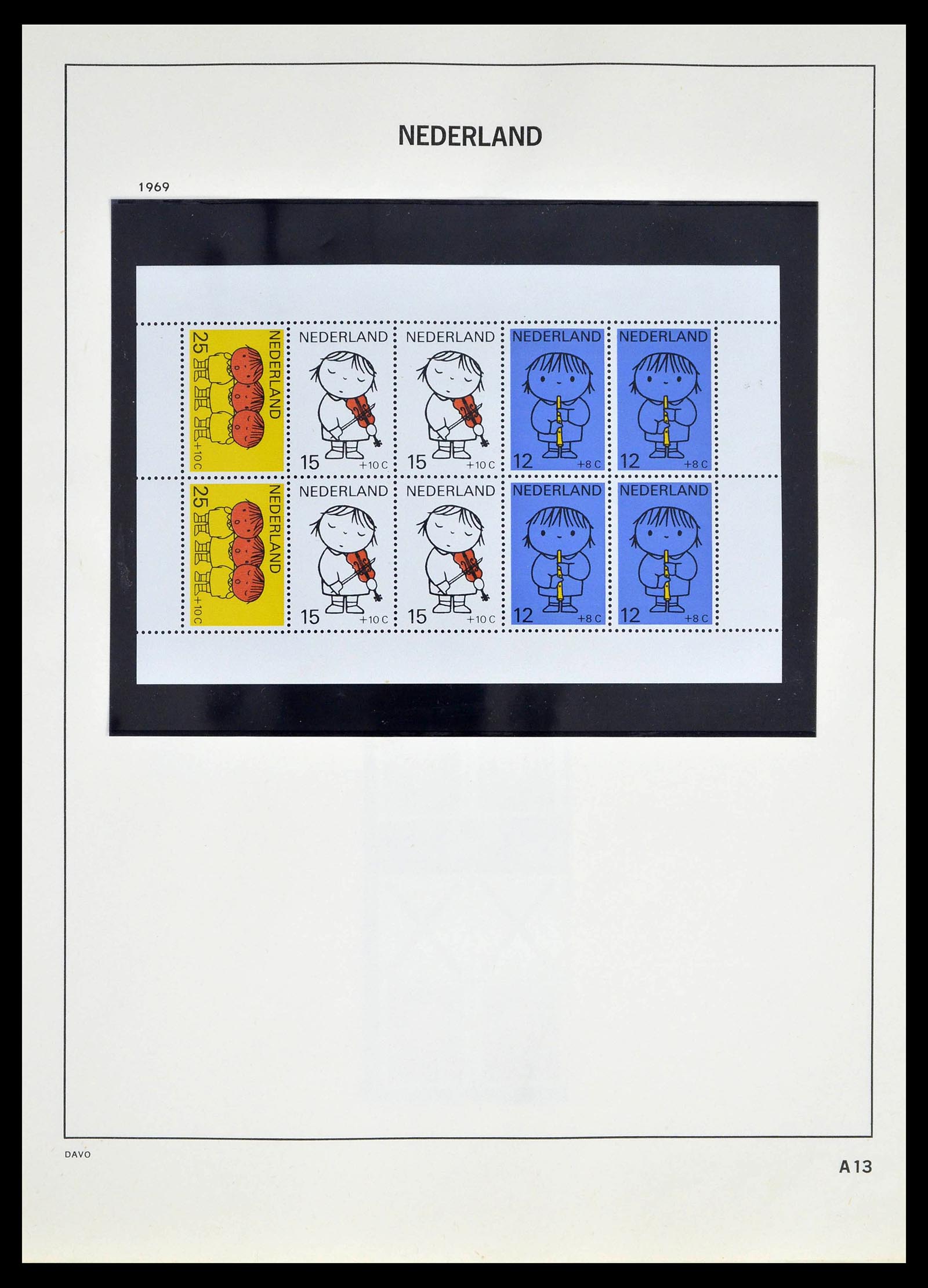 39318 0096 - Postzegelverzameling 39318 Nederland 1872-1977.