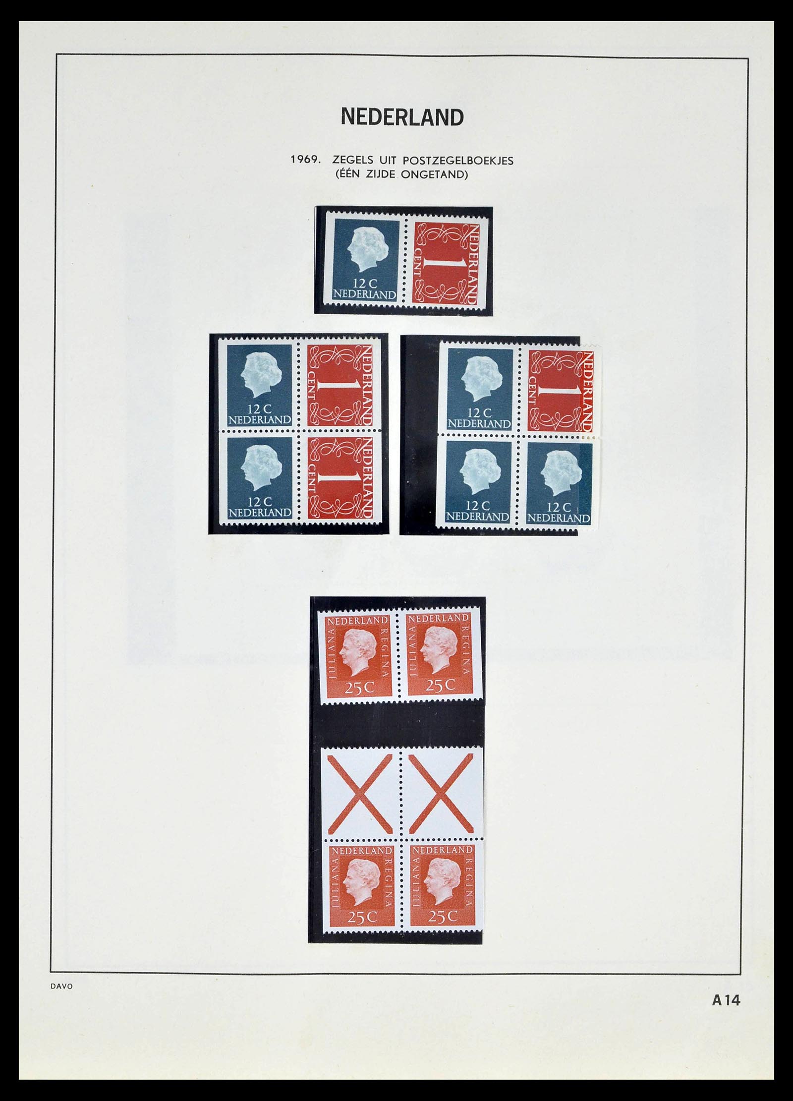 39318 0097 - Postzegelverzameling 39318 Nederland 1872-1977.