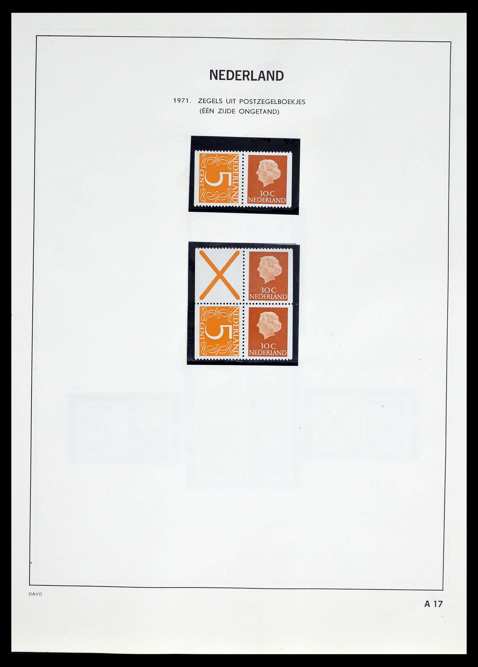 39318 0100 - Postzegelverzameling 39318 Nederland 1872-1977.