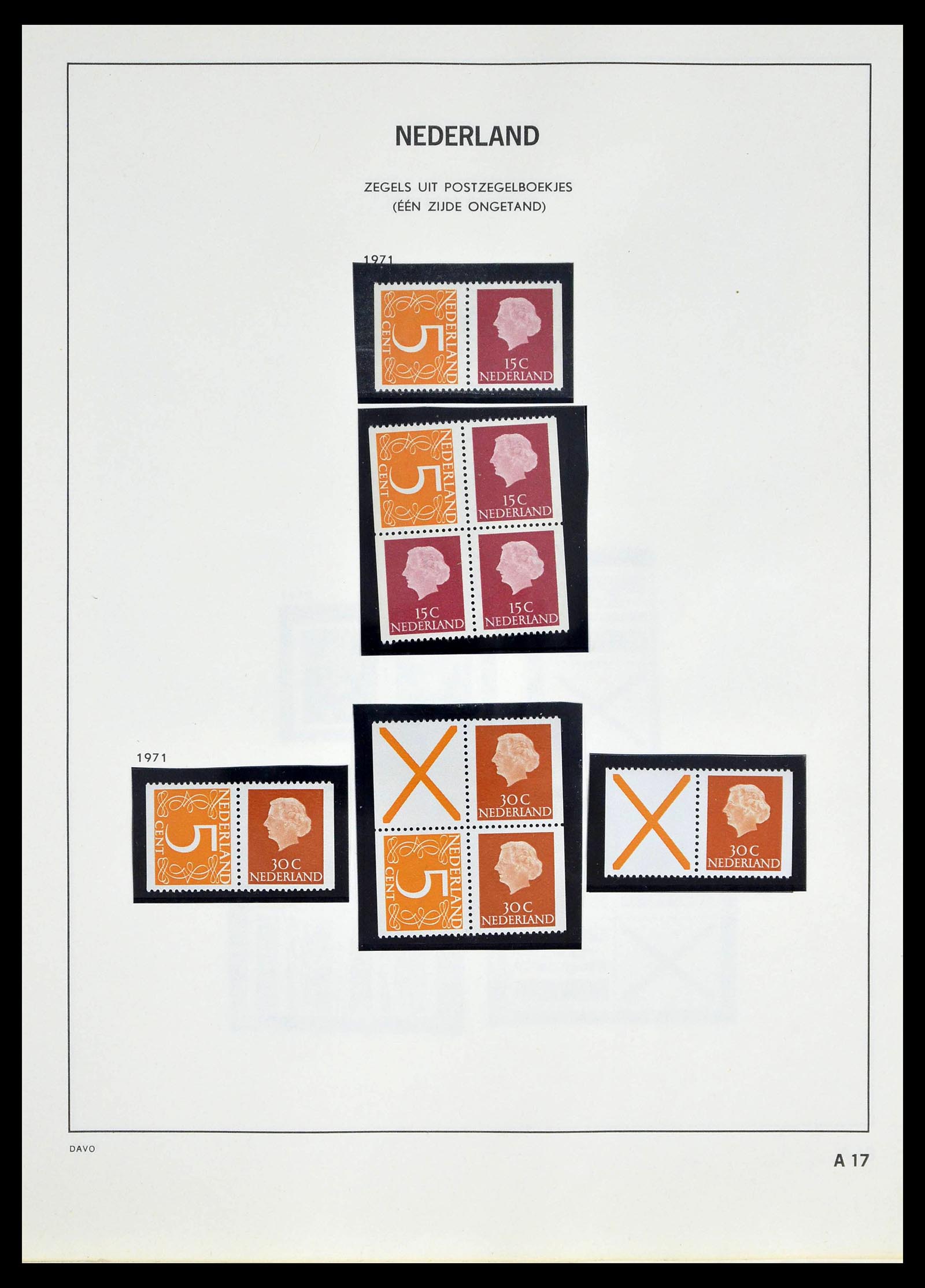 39318 0101 - Postzegelverzameling 39318 Nederland 1872-1977.