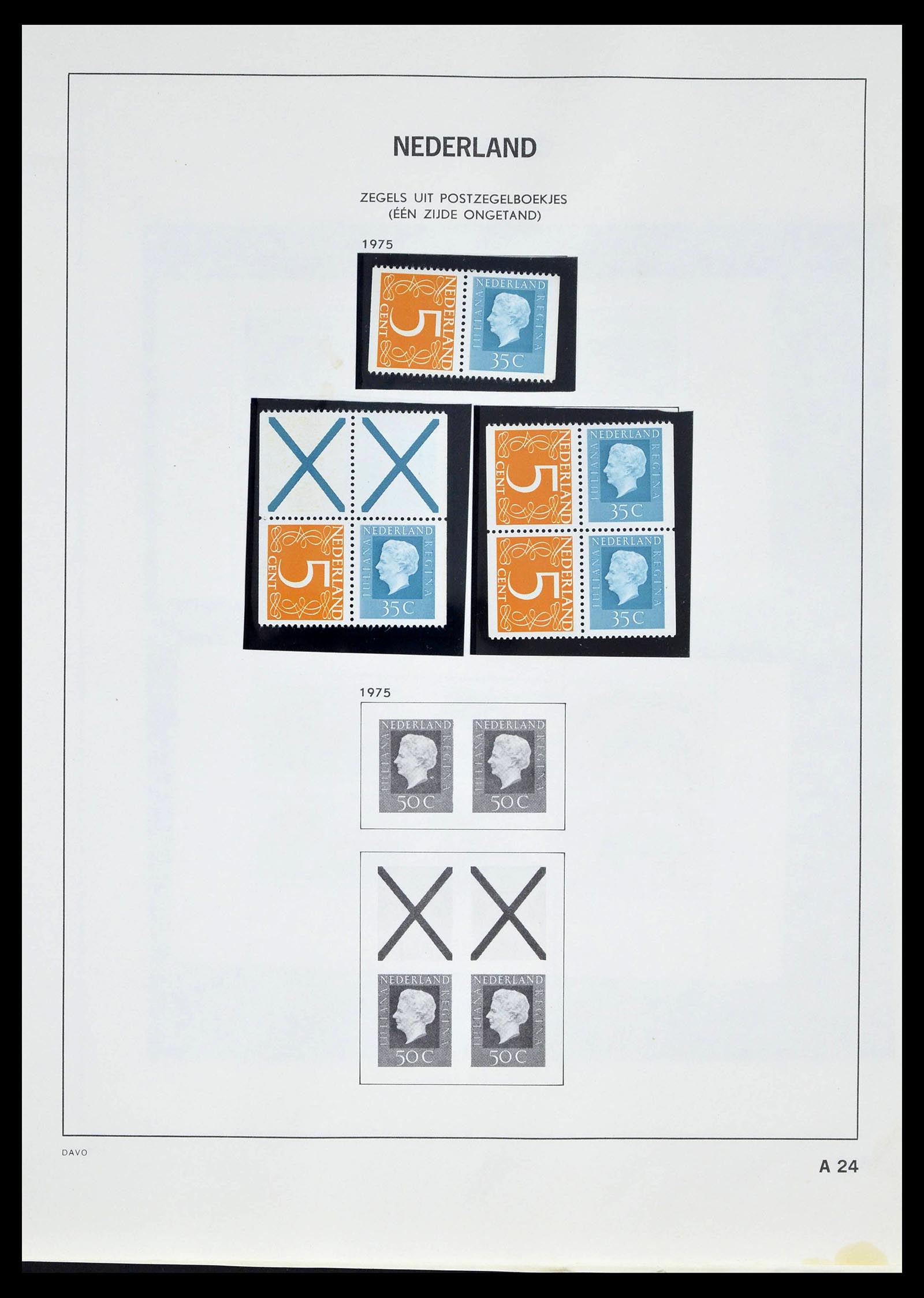 39318 0108 - Stamp collection 39318 Netherlands 1872-1977.