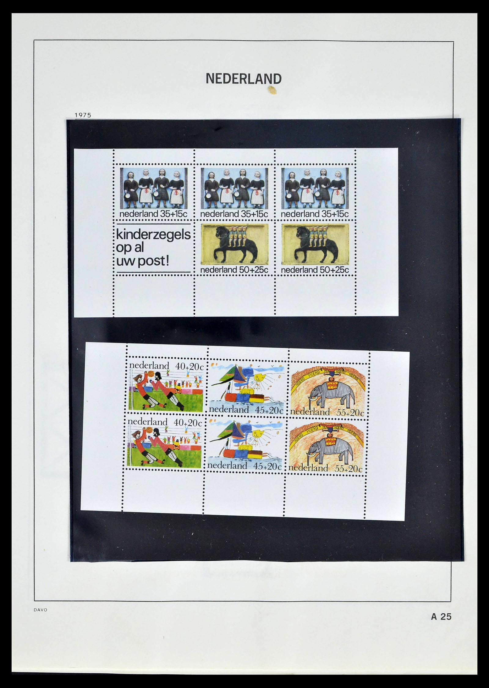 39318 0109 - Postzegelverzameling 39318 Nederland 1872-1977.