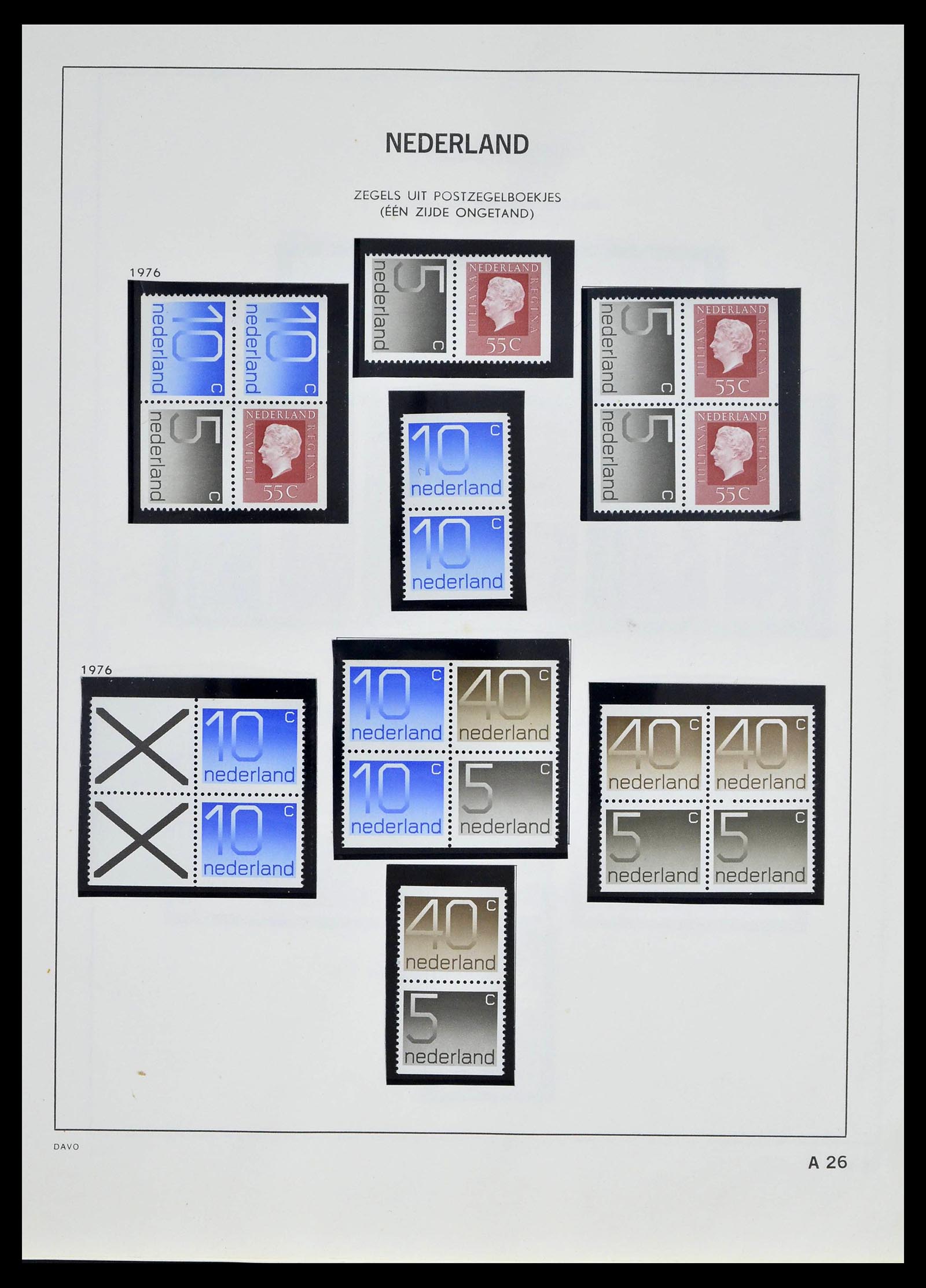 39318 0110 - Postzegelverzameling 39318 Nederland 1872-1977.