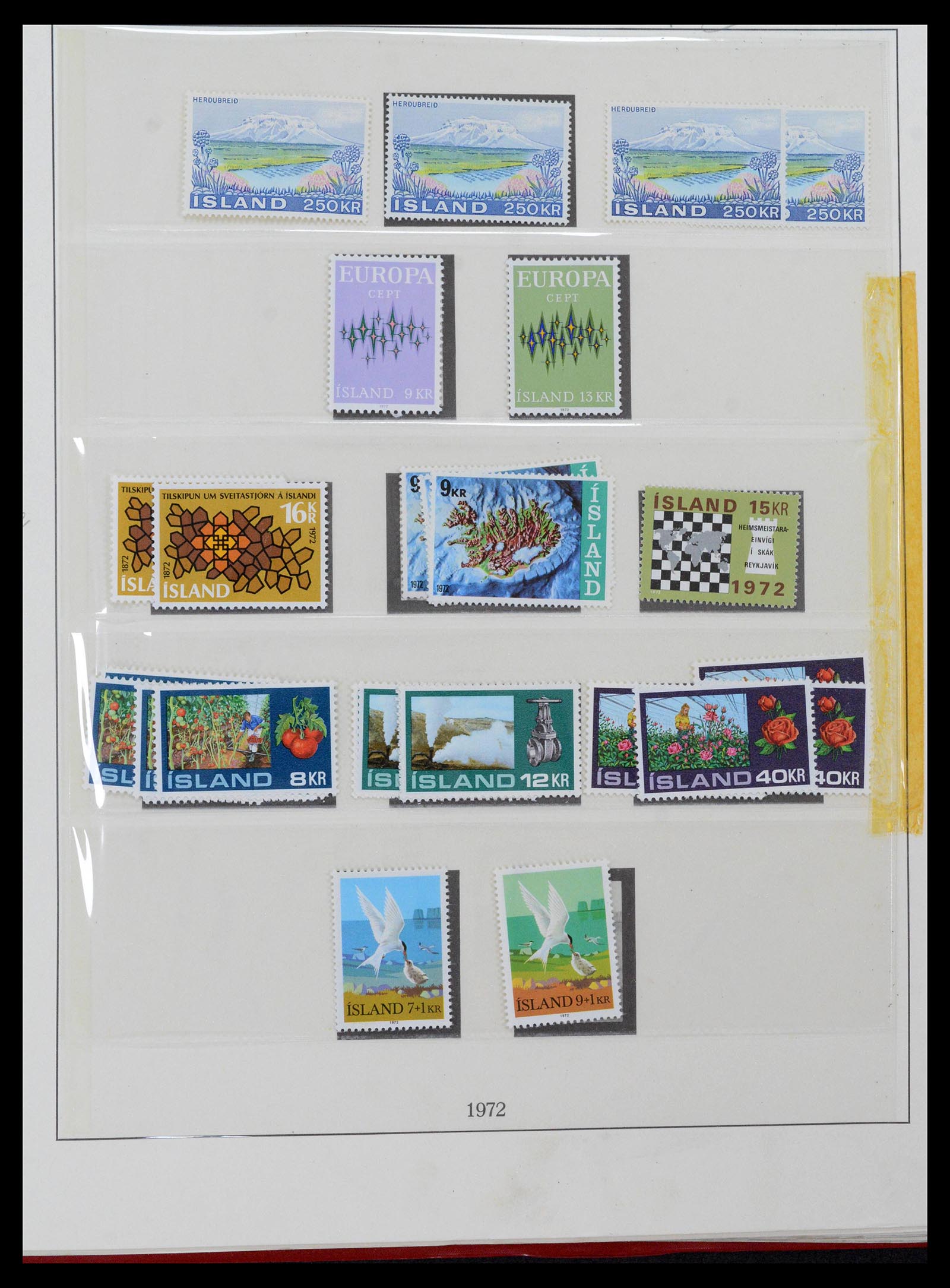 39320 0054 - Postzegelverzameling 39320 IJsland 1873-1982.