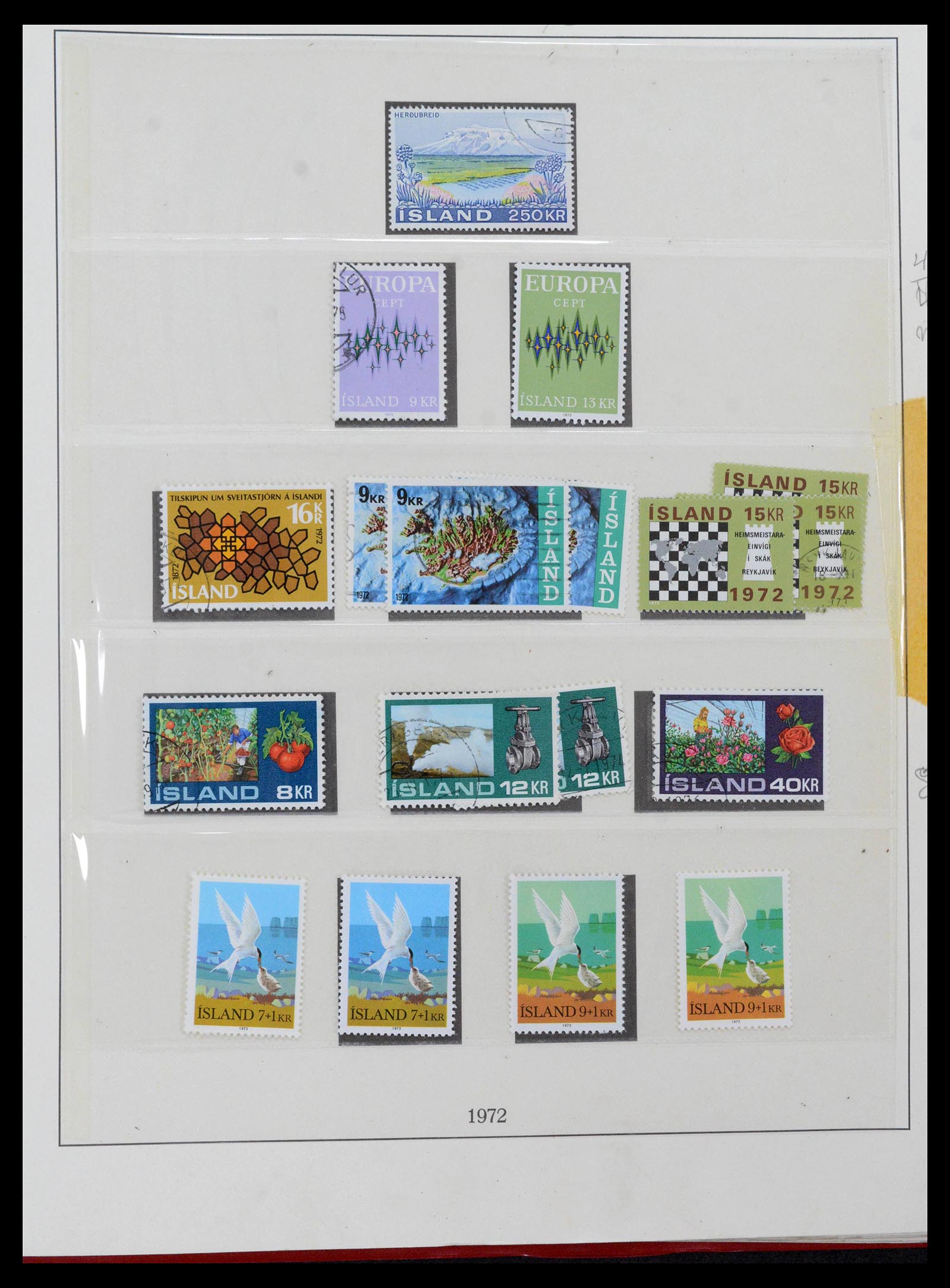 39320 0055 - Postzegelverzameling 39320 IJsland 1873-1982.