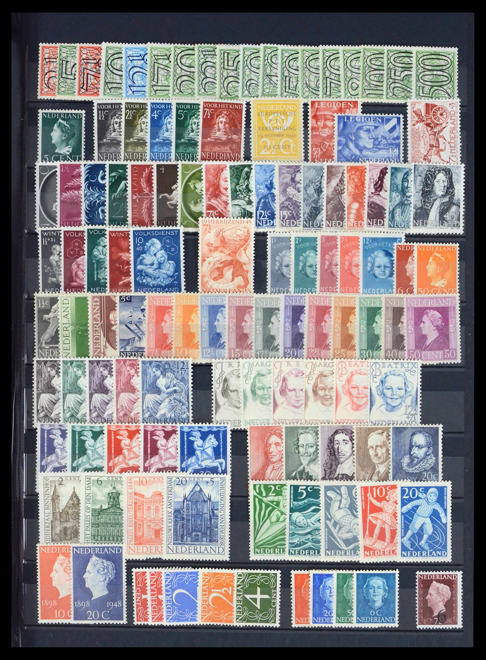 39321 0001 - Postzegelverzameling 39321 Nederland 1940-2019!