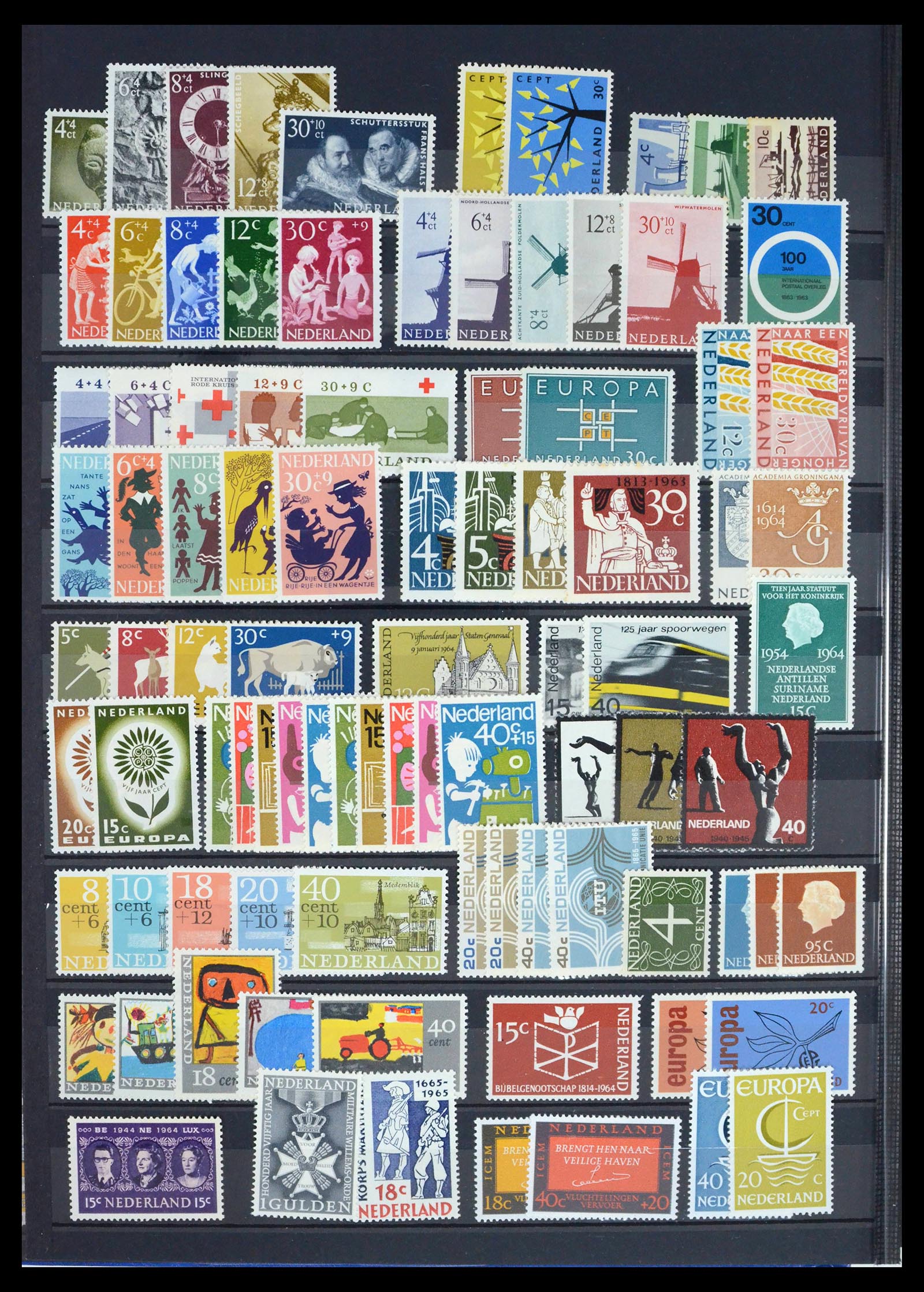 39321 0004 - Postzegelverzameling 39321 Nederland 1940-2019!