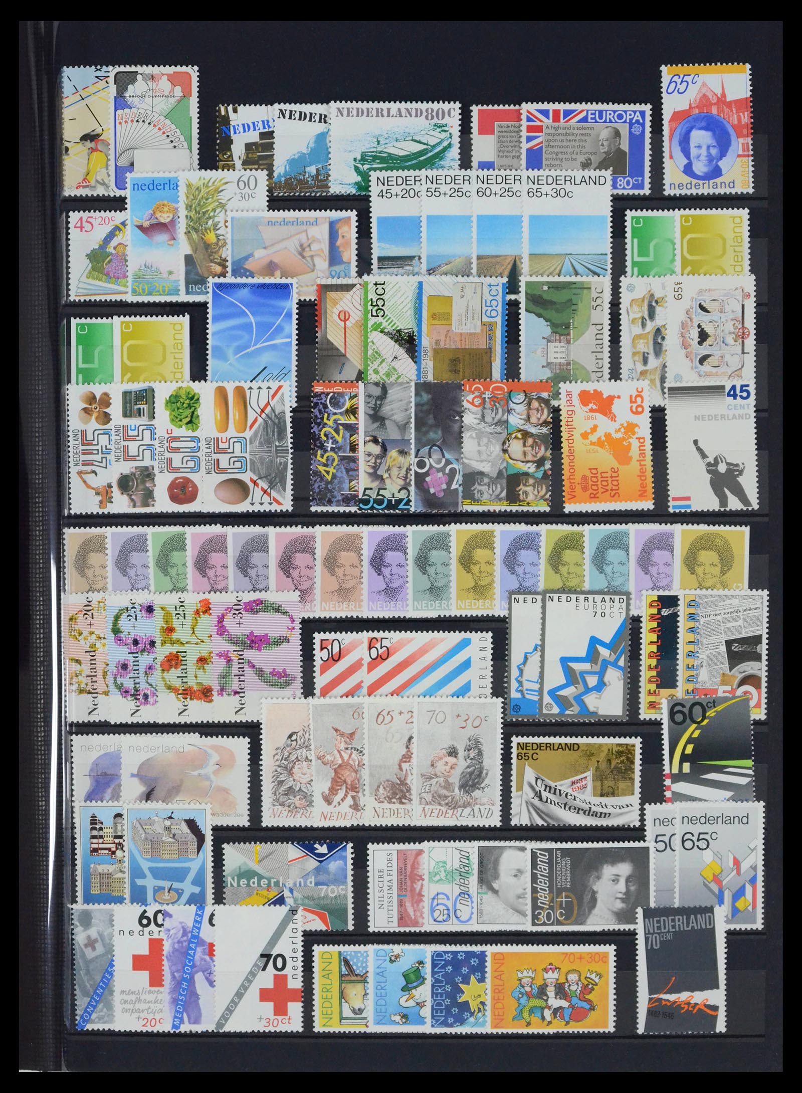 39321 0013 - Postzegelverzameling 39321 Nederland 1940-2019!