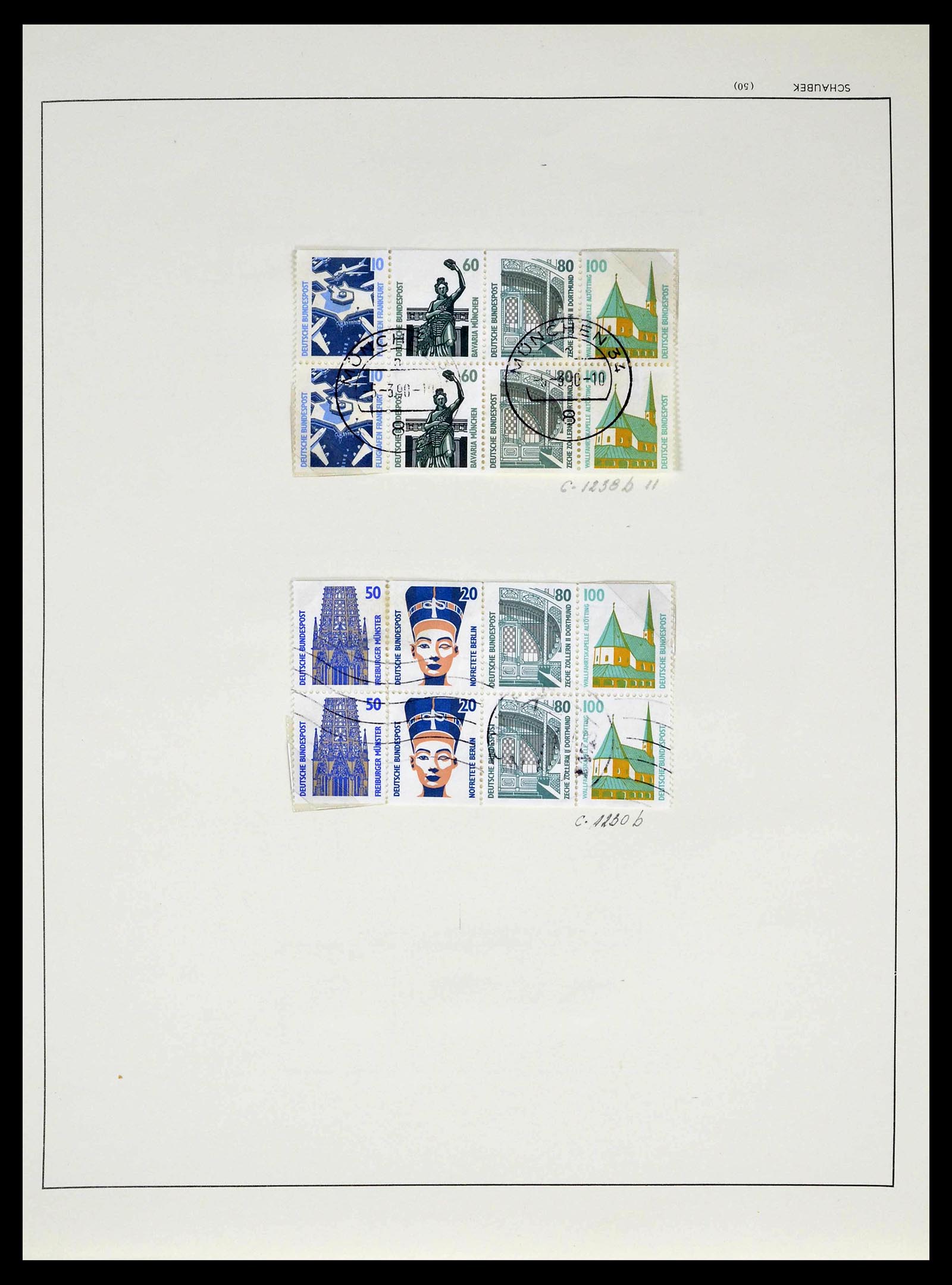 39324 0019 - Stamp collection 39324 Bundespost 1986-2012.