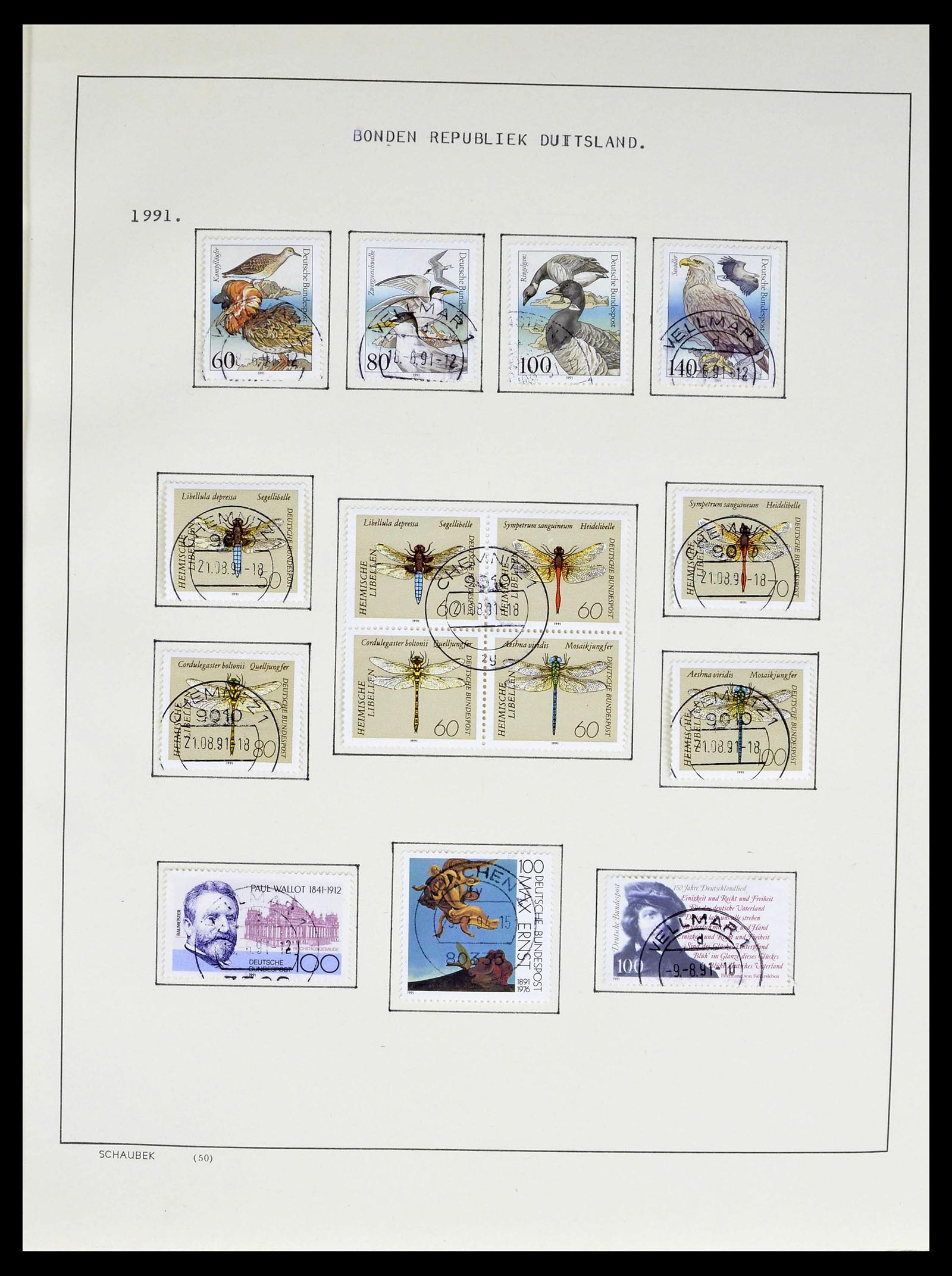 39324 0032 - Stamp collection 39324 Bundespost 1986-2012.