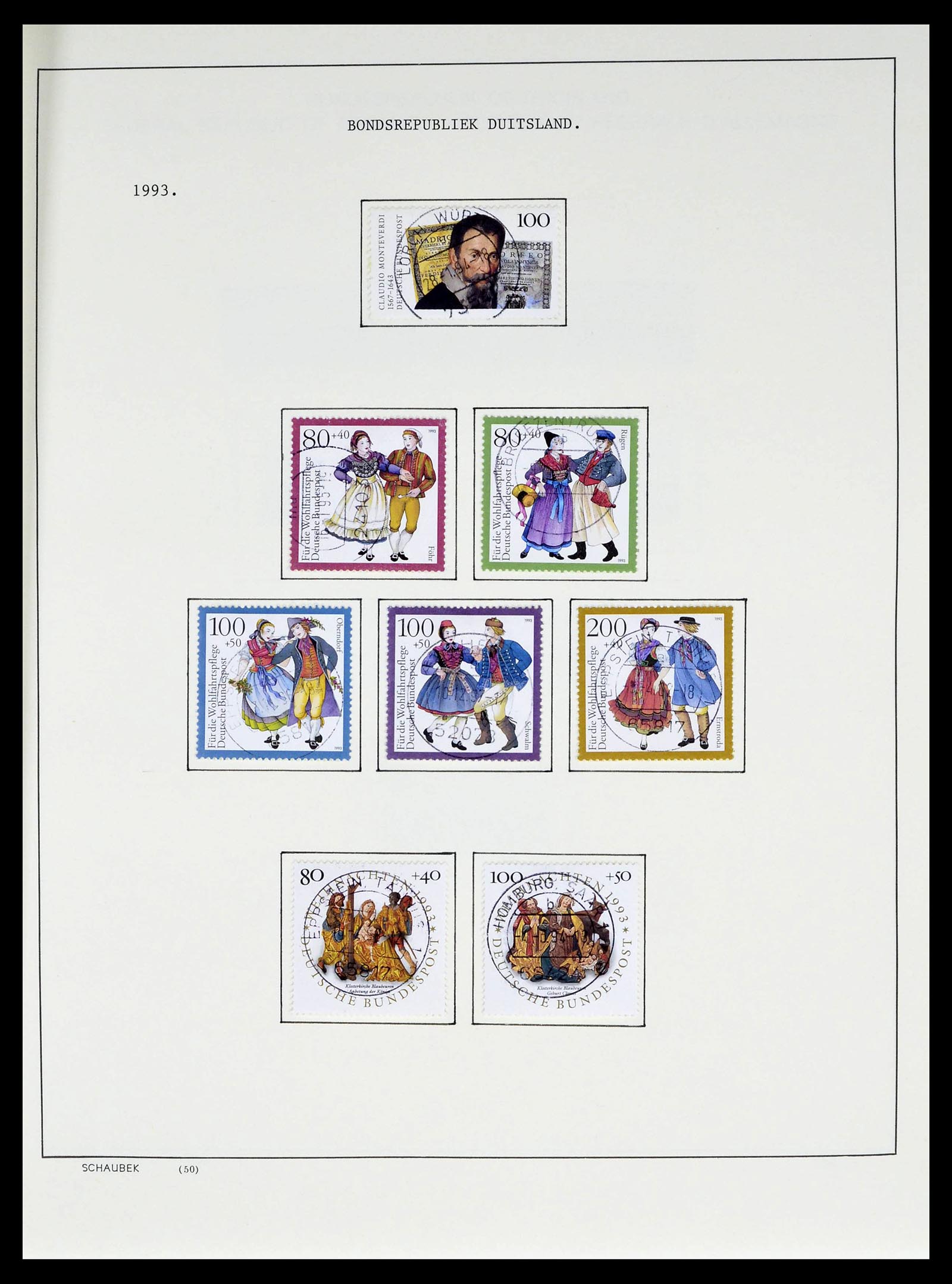 39324 0057 - Postzegelverzameling 39324 Bundespost 1986-2012.