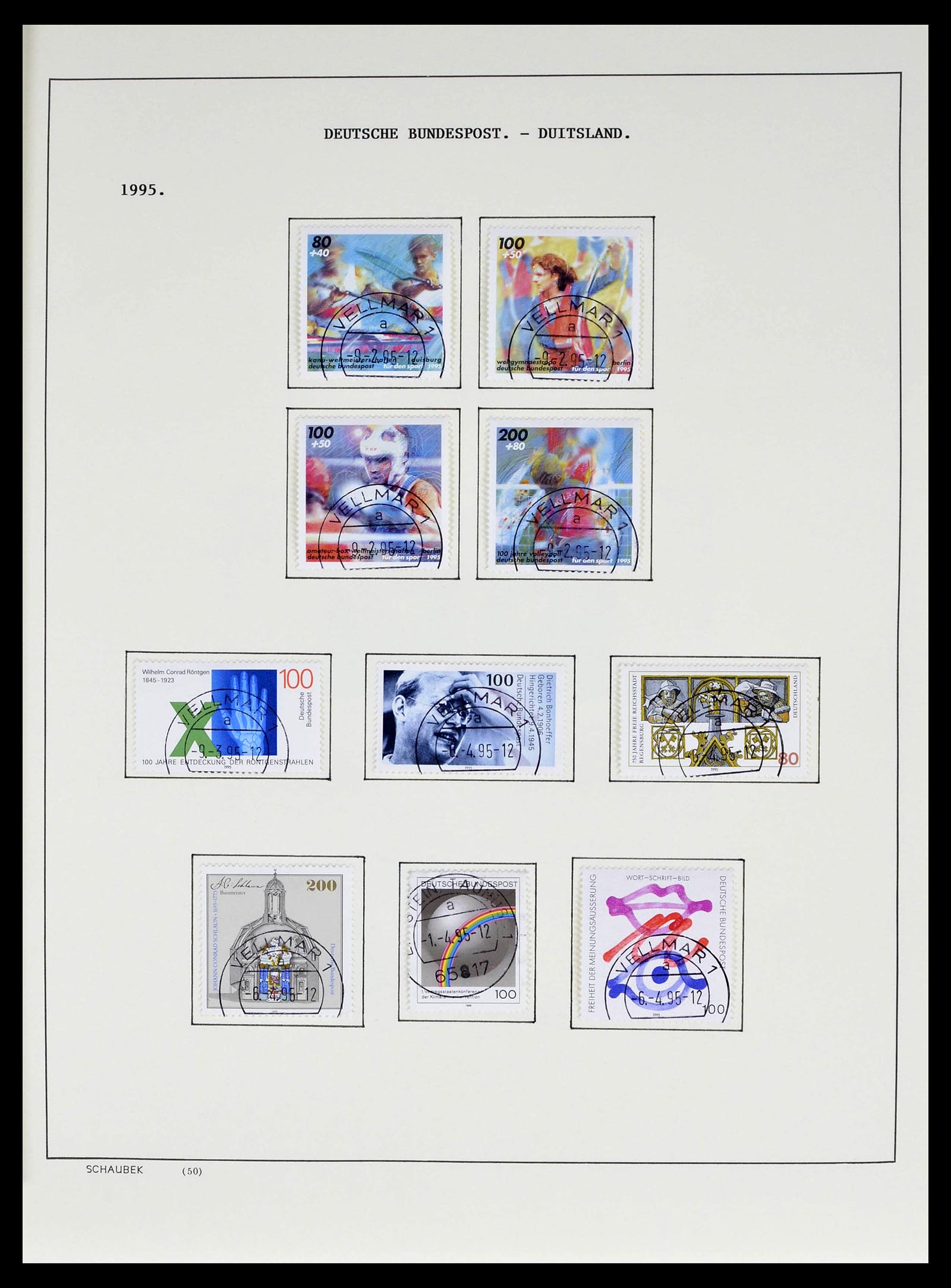 39324 0068 - Postzegelverzameling 39324 Bundespost 1986-2012.