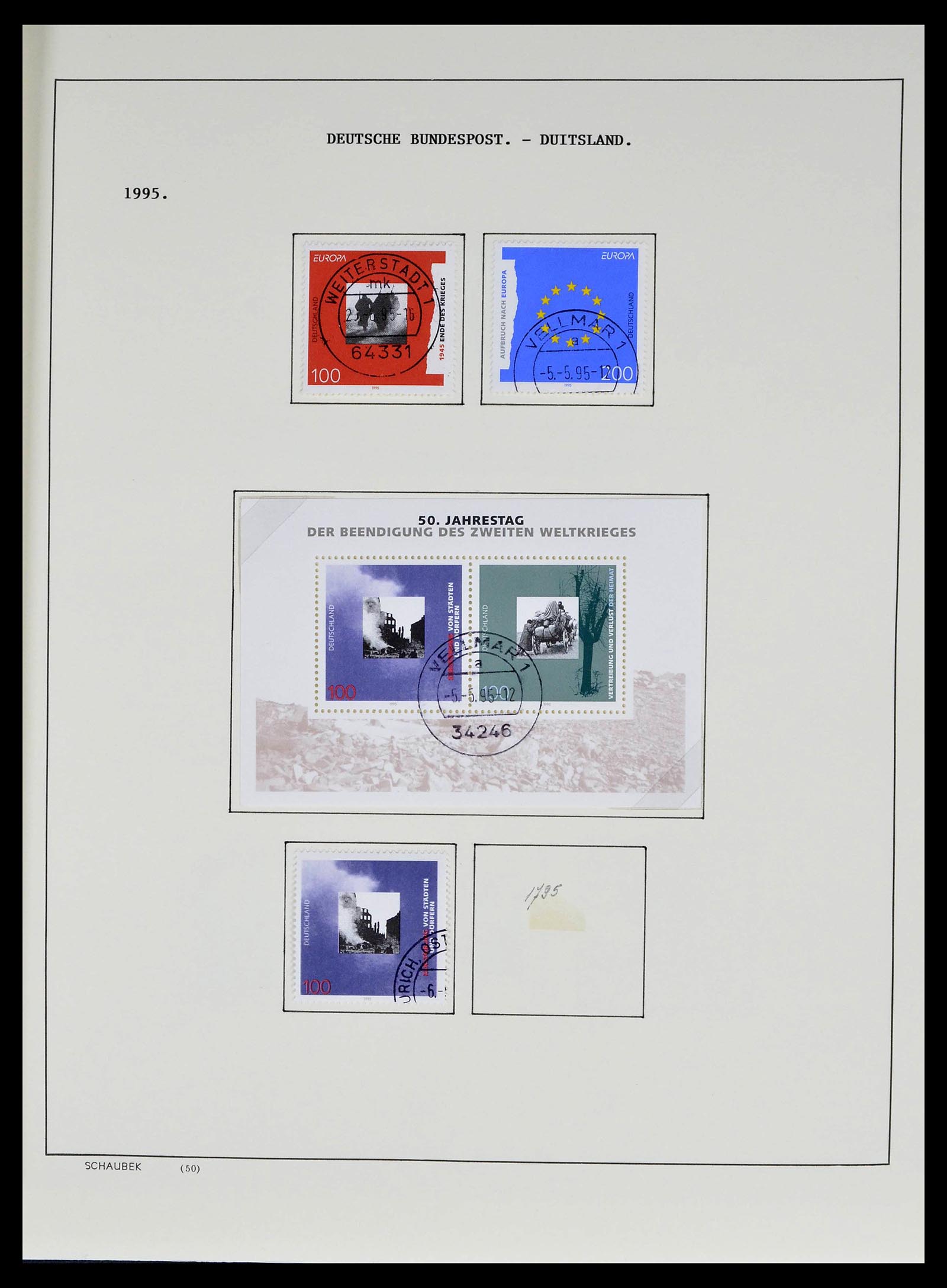 39324 0069 - Postzegelverzameling 39324 Bundespost 1986-2012.