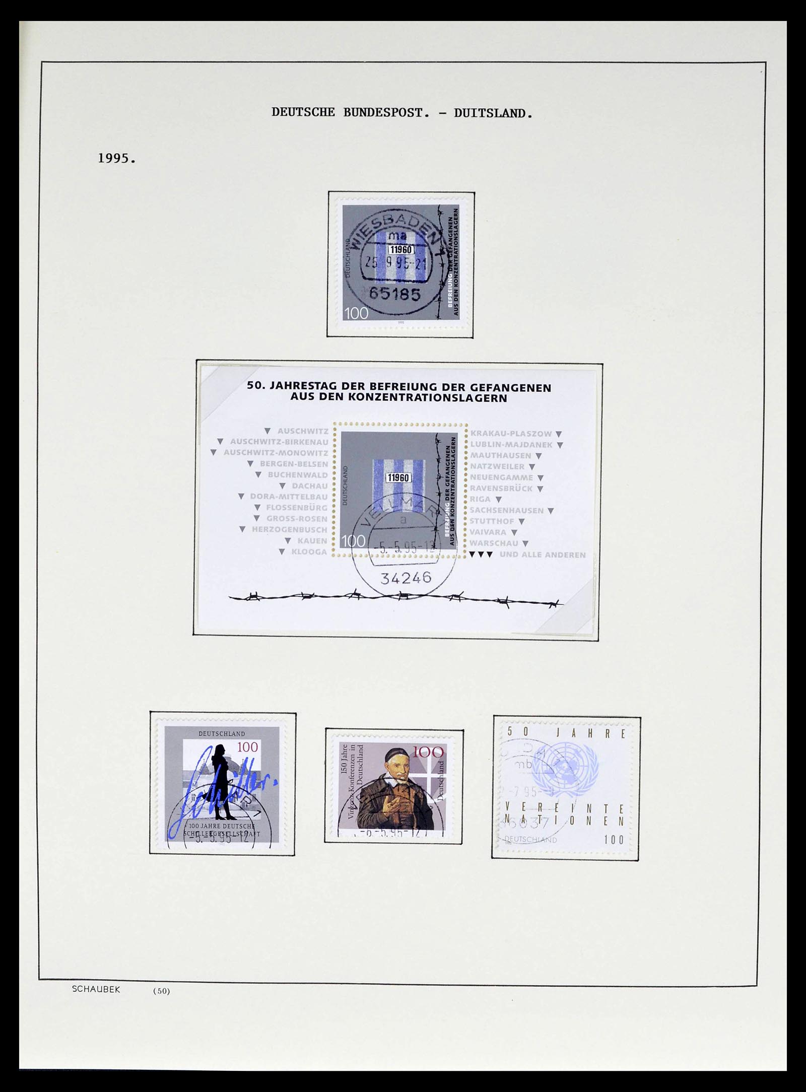 39324 0070 - Postzegelverzameling 39324 Bundespost 1986-2012.