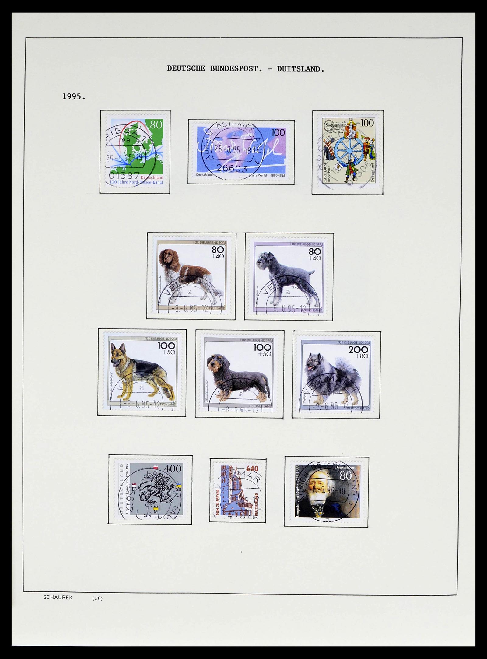 39324 0071 - Postzegelverzameling 39324 Bundespost 1986-2012.