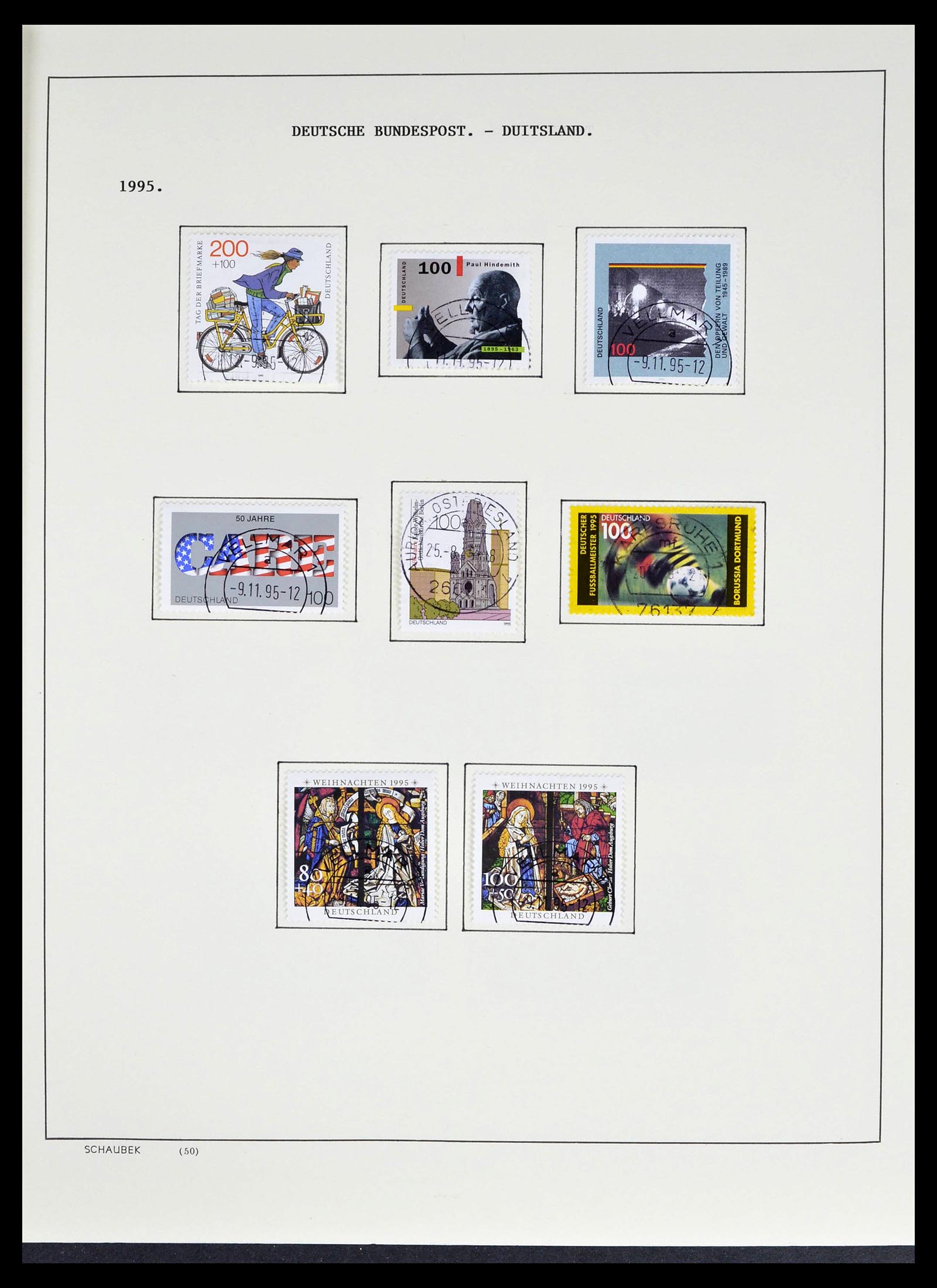39324 0075 - Postzegelverzameling 39324 Bundespost 1986-2012.