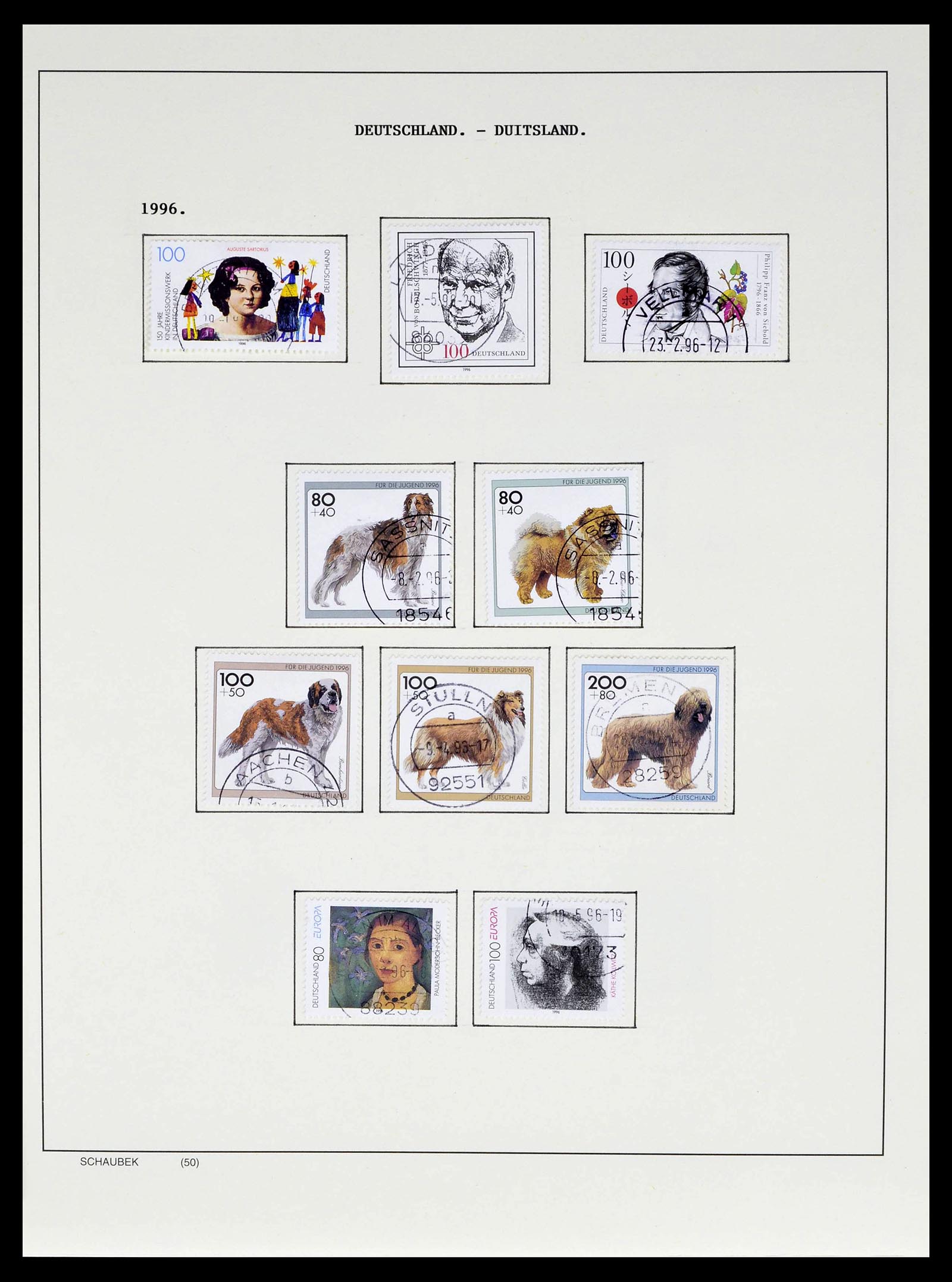 39324 0078 - Postzegelverzameling 39324 Bundespost 1986-2012.