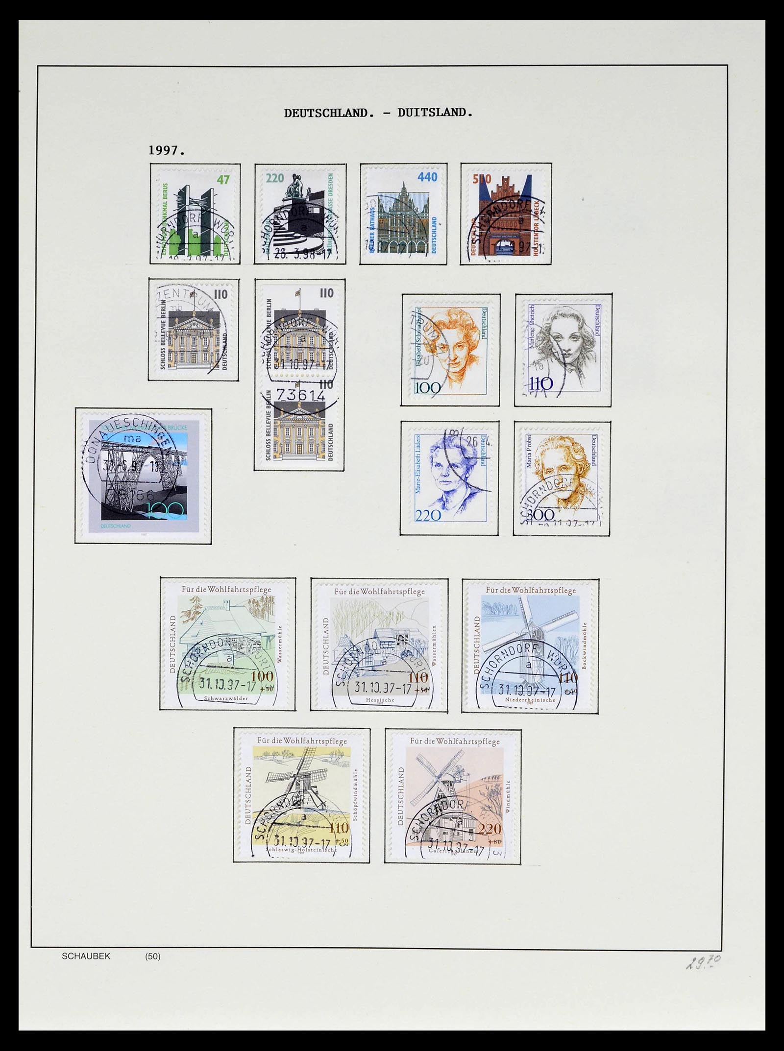 39324 0090 - Postzegelverzameling 39324 Bundespost 1986-2012.