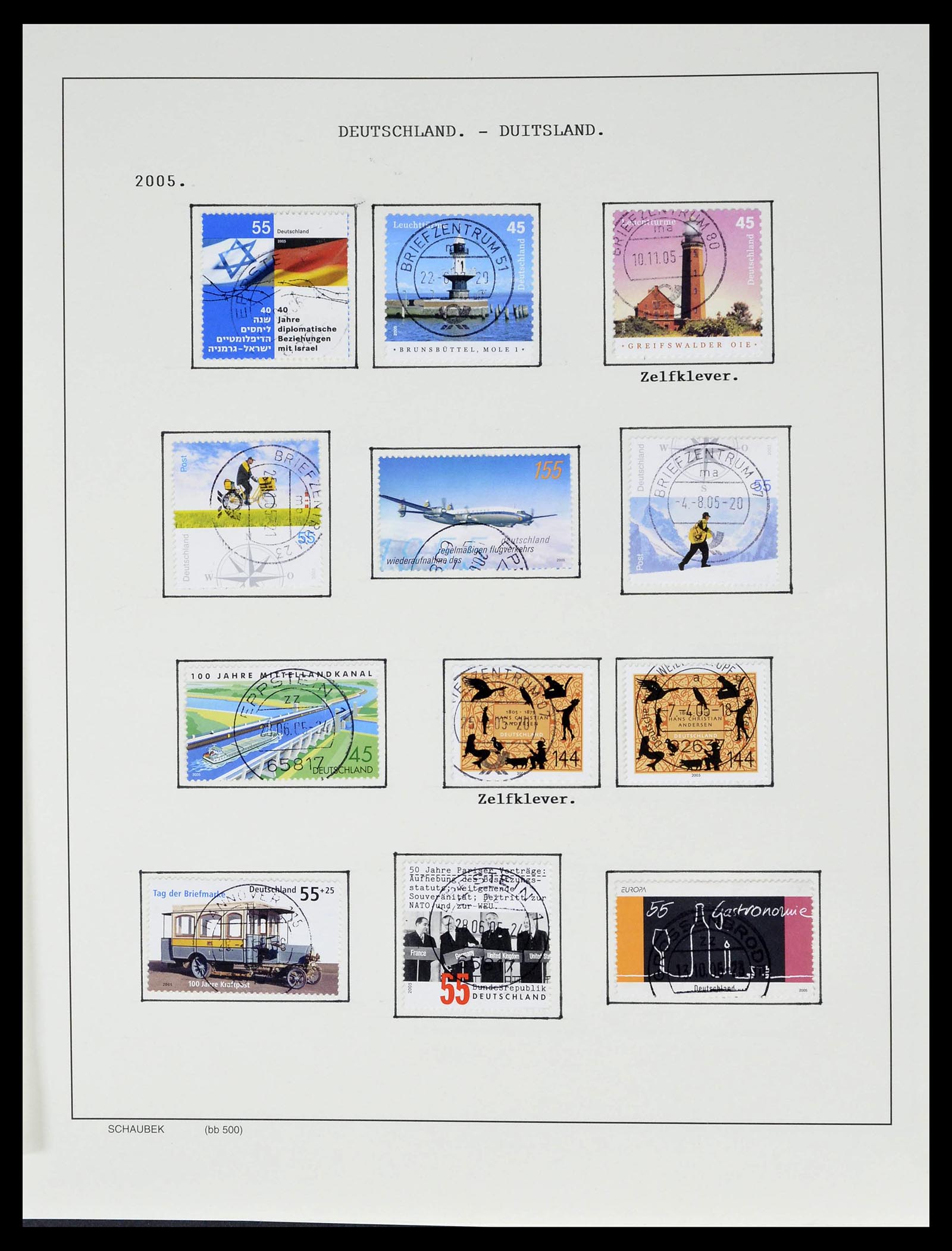39324 0161 - Postzegelverzameling 39324 Bundespost 1986-2012.
