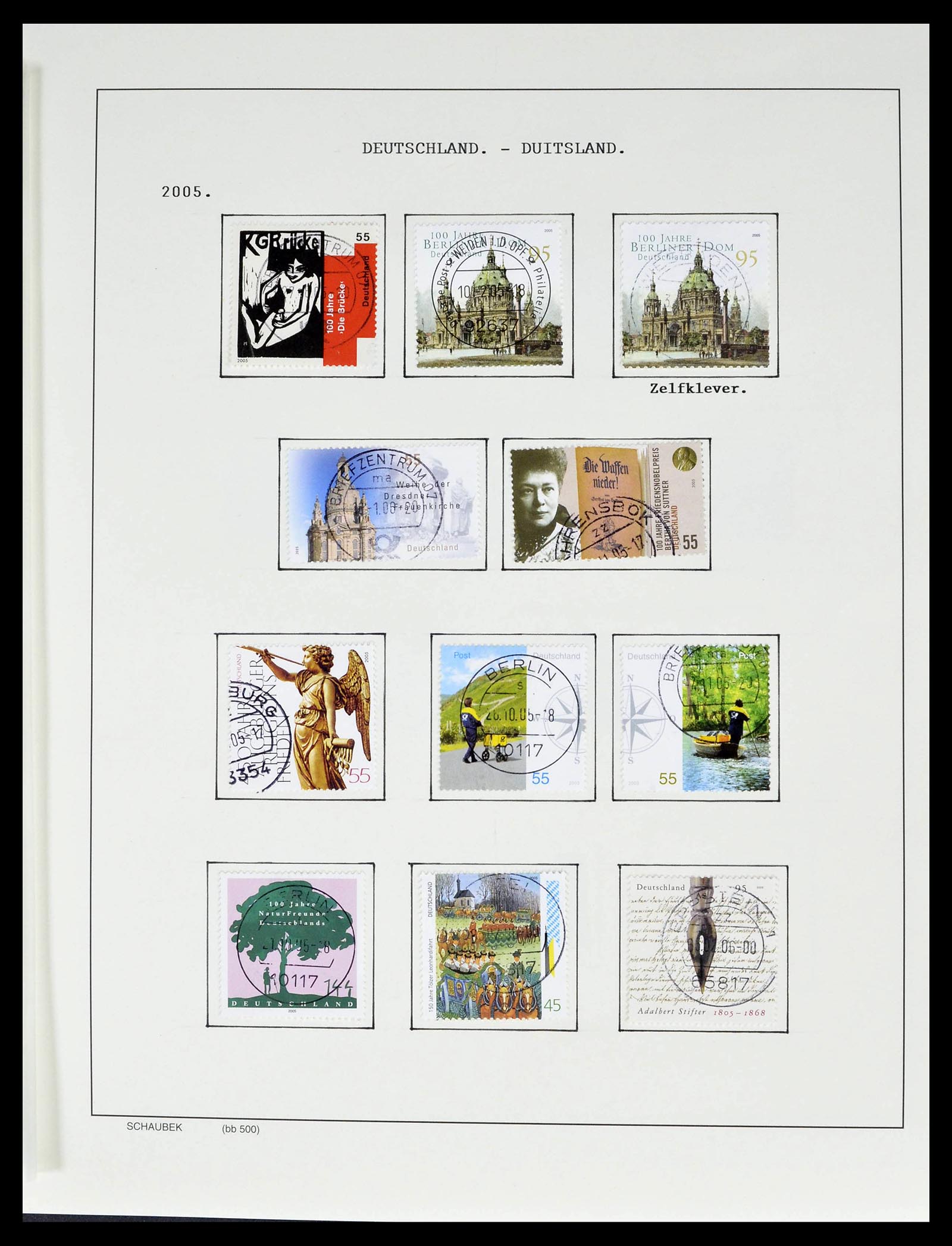 39324 0162 - Postzegelverzameling 39324 Bundespost 1986-2012.