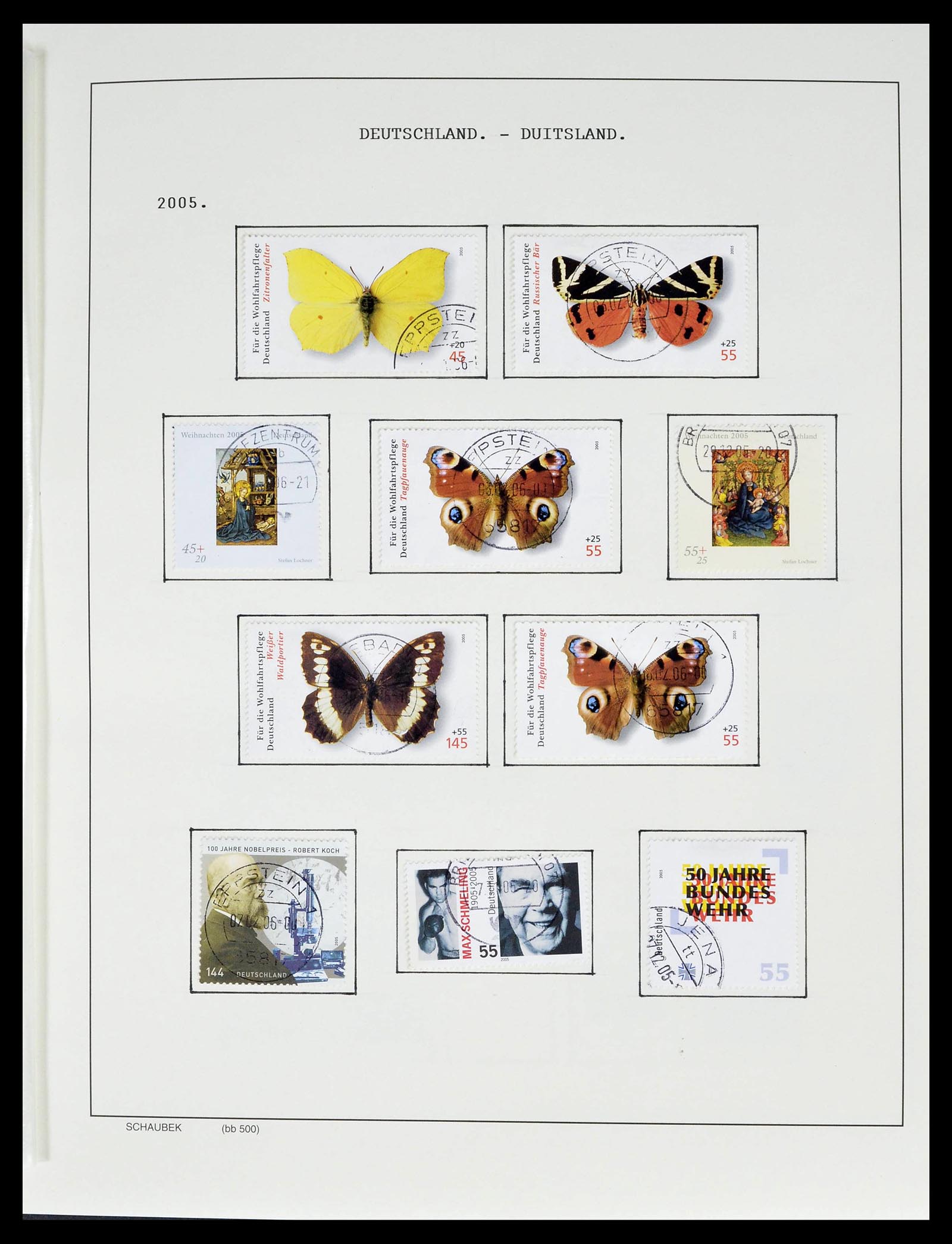 39324 0163 - Postzegelverzameling 39324 Bundespost 1986-2012.