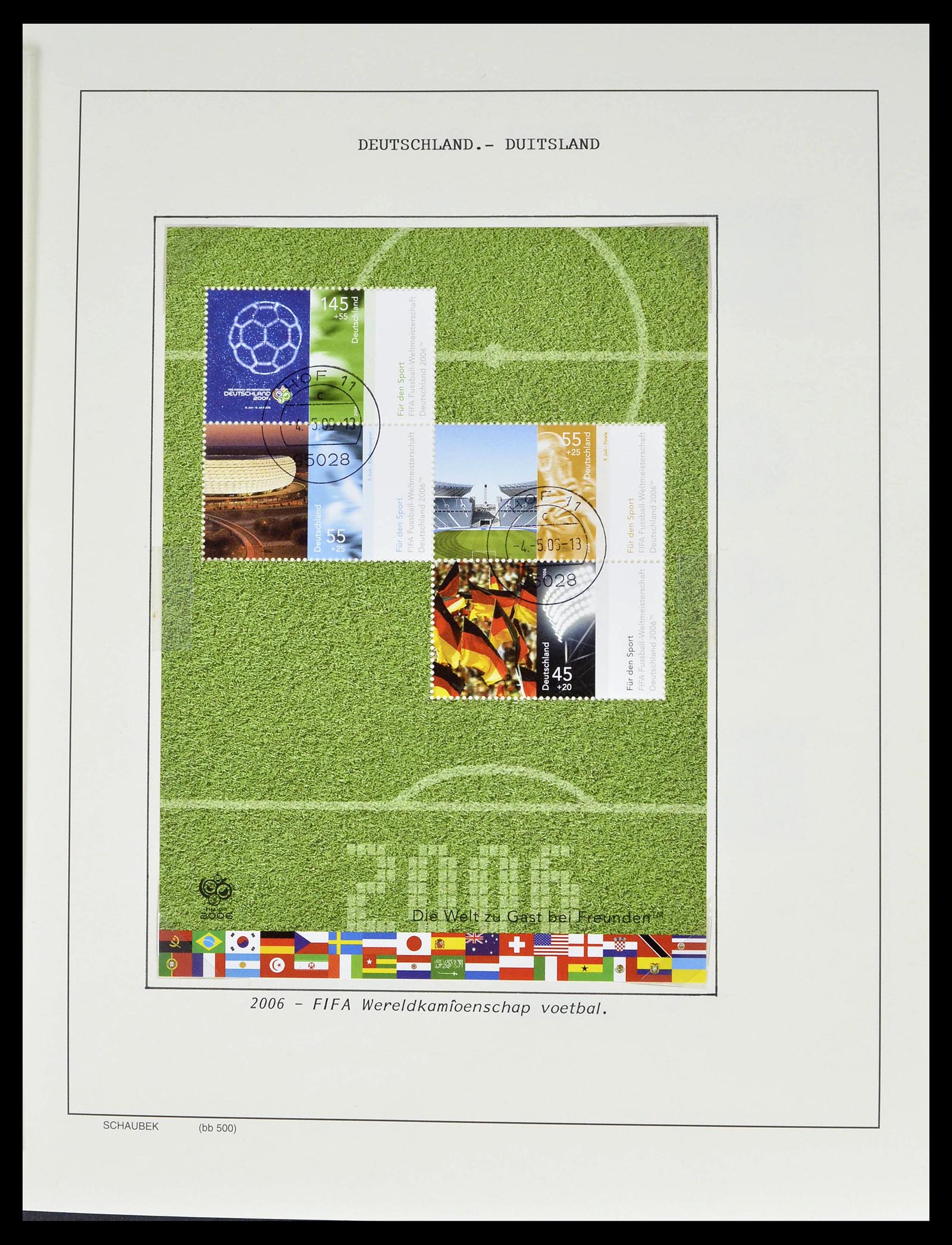 39324 0166 - Postzegelverzameling 39324 Bundespost 1986-2012.
