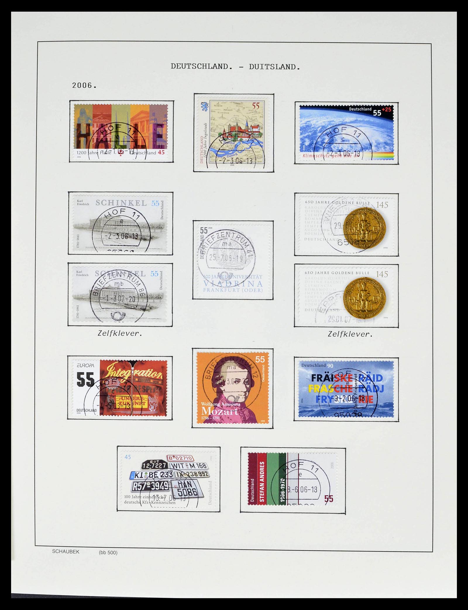 39324 0167 - Postzegelverzameling 39324 Bundespost 1986-2012.
