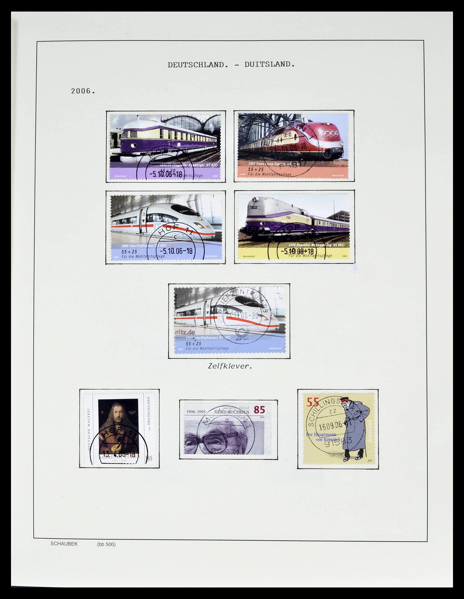 39324 0170 - Postzegelverzameling 39324 Bundespost 1986-2012.