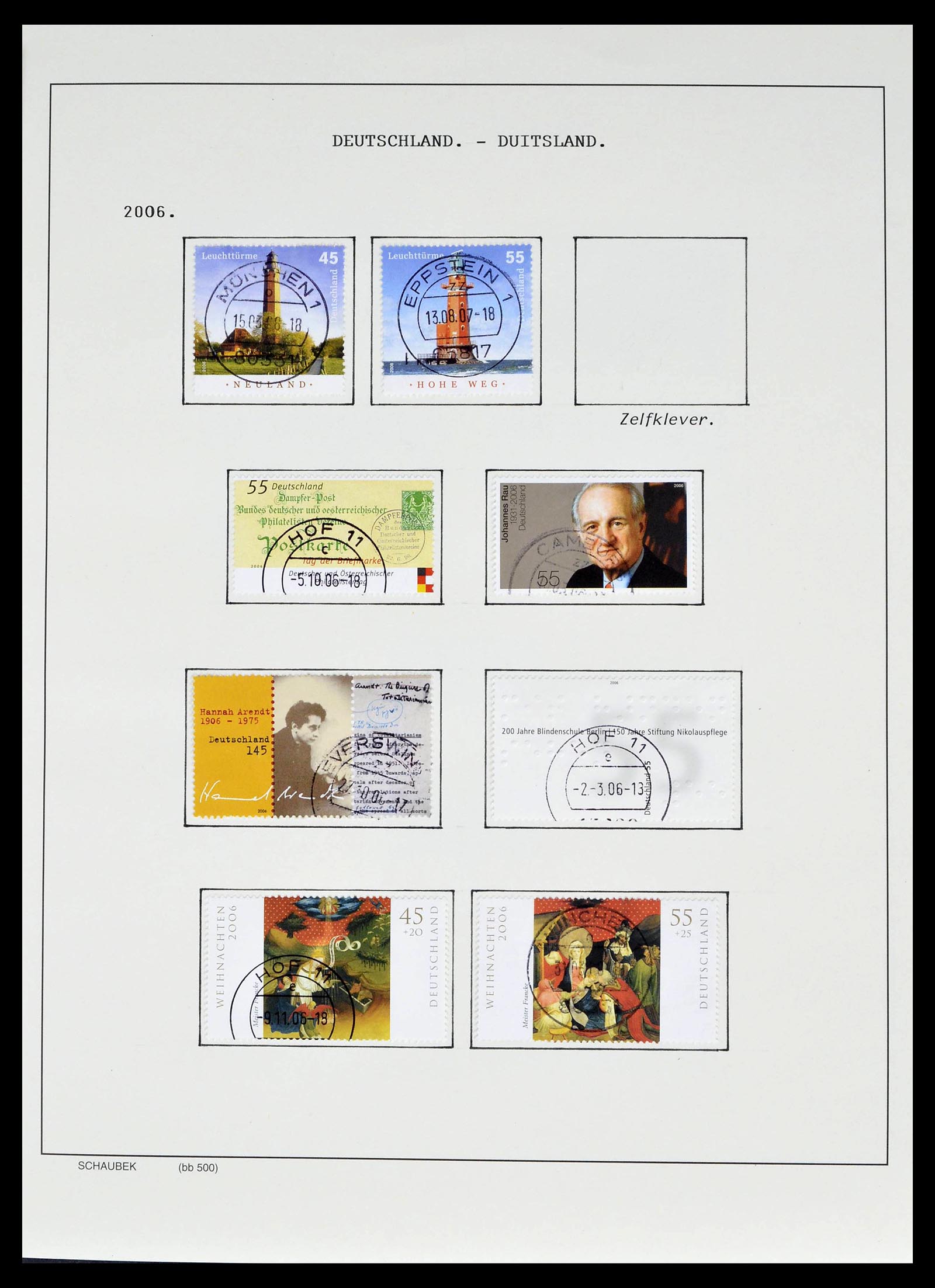 39324 0171 - Postzegelverzameling 39324 Bundespost 1986-2012.