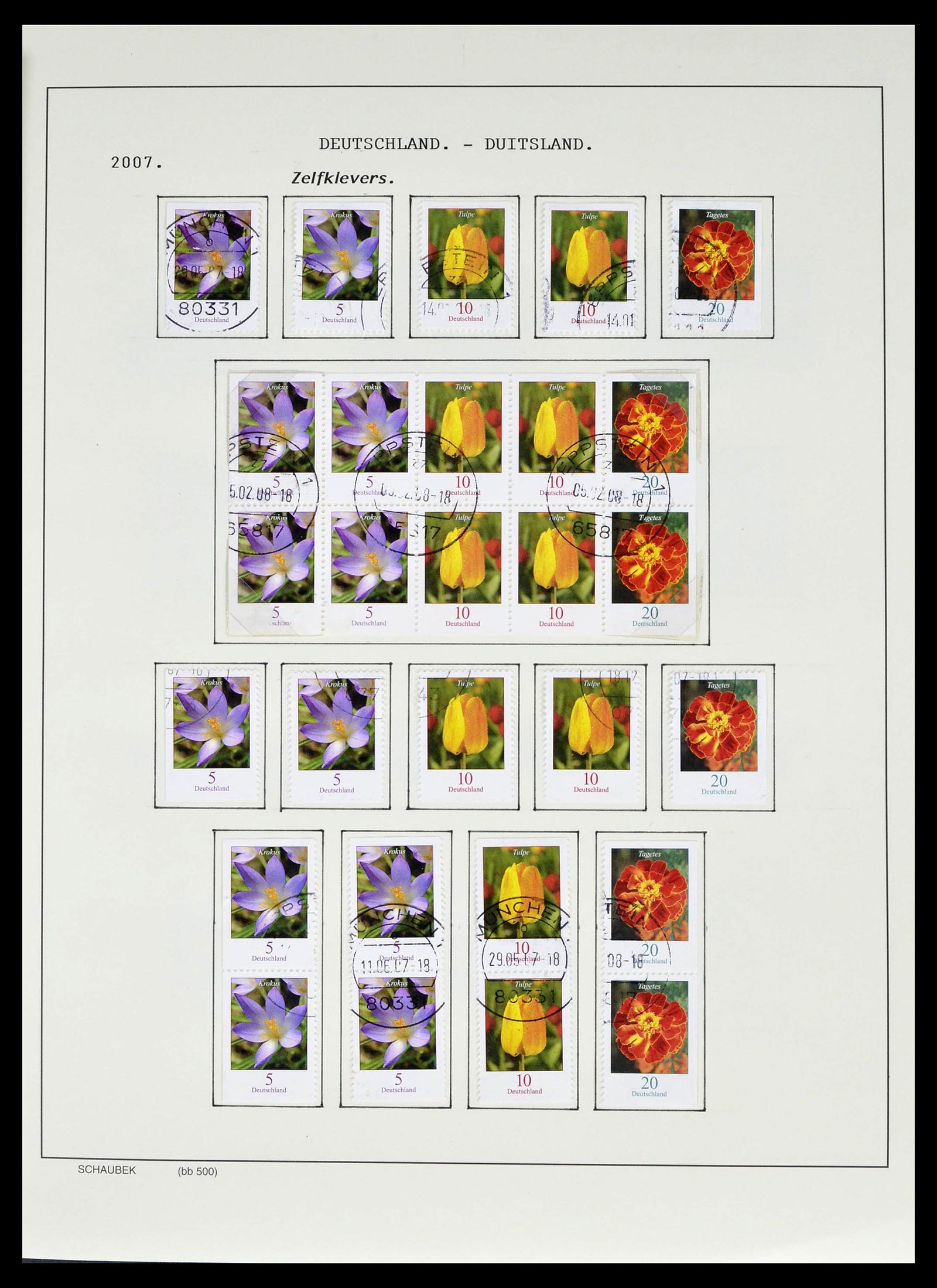 39324 0174 - Postzegelverzameling 39324 Bundespost 1986-2012.