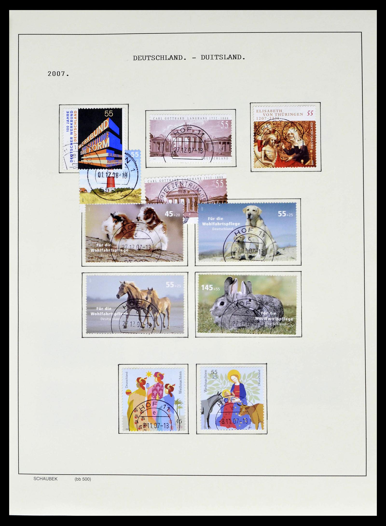 39324 0178 - Postzegelverzameling 39324 Bundespost 1986-2012.