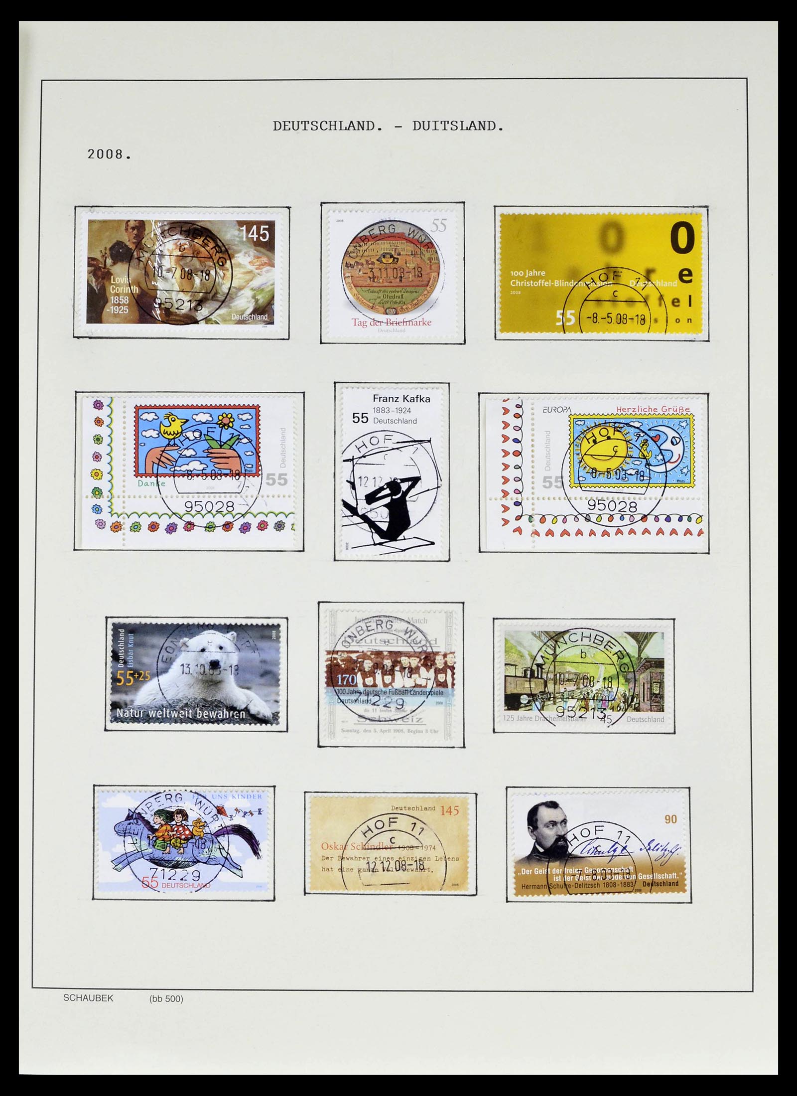 39324 0183 - Postzegelverzameling 39324 Bundespost 1986-2012.