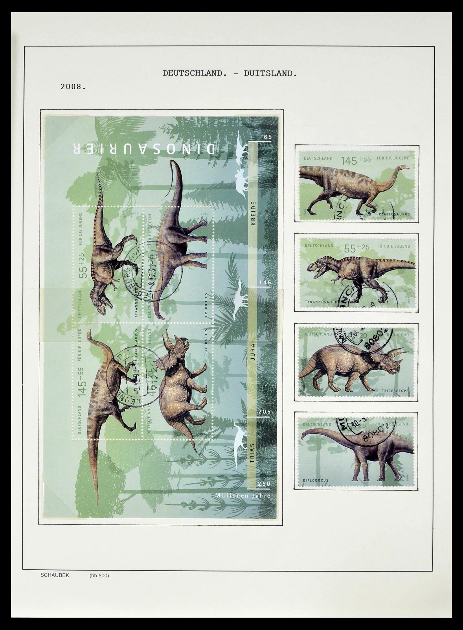 39324 0184 - Postzegelverzameling 39324 Bundespost 1986-2012.