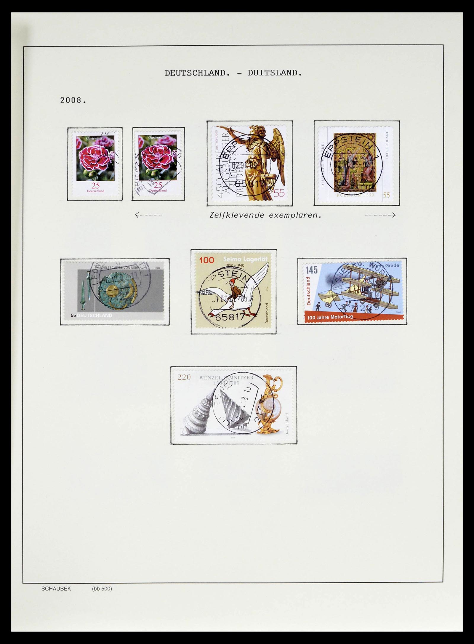 39324 0186 - Postzegelverzameling 39324 Bundespost 1986-2012.