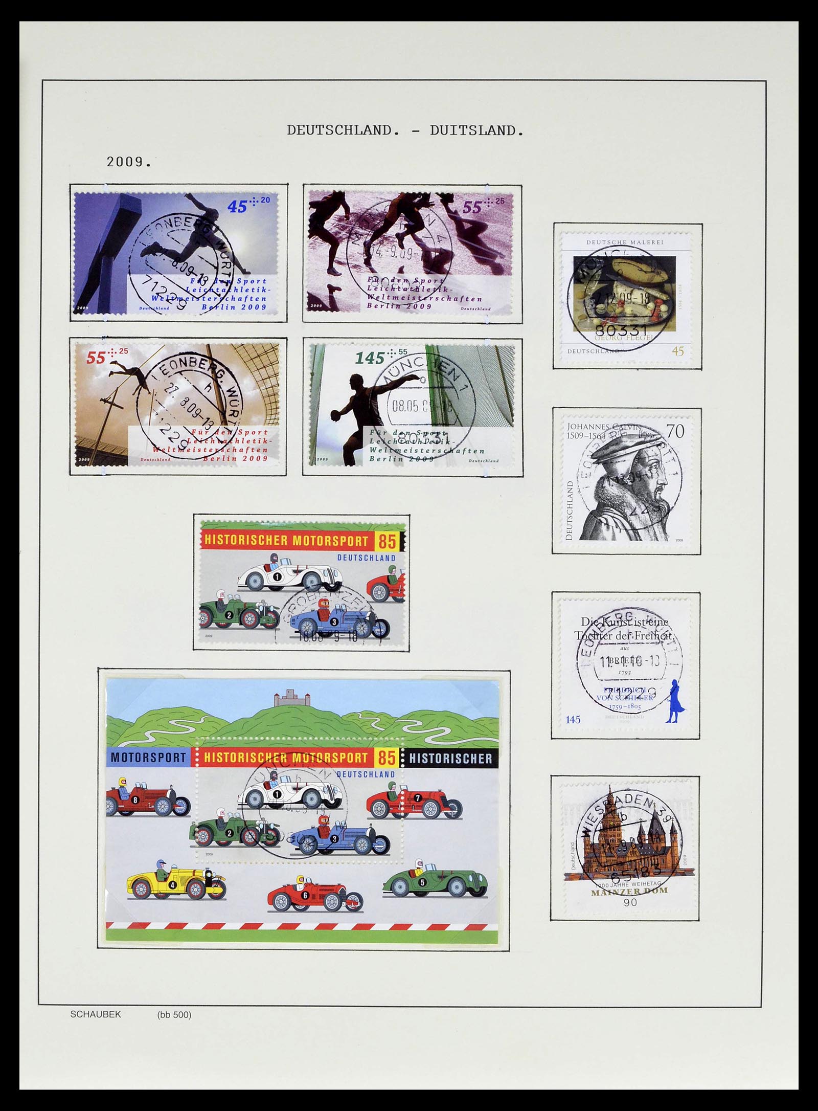 39324 0188 - Postzegelverzameling 39324 Bundespost 1986-2012.