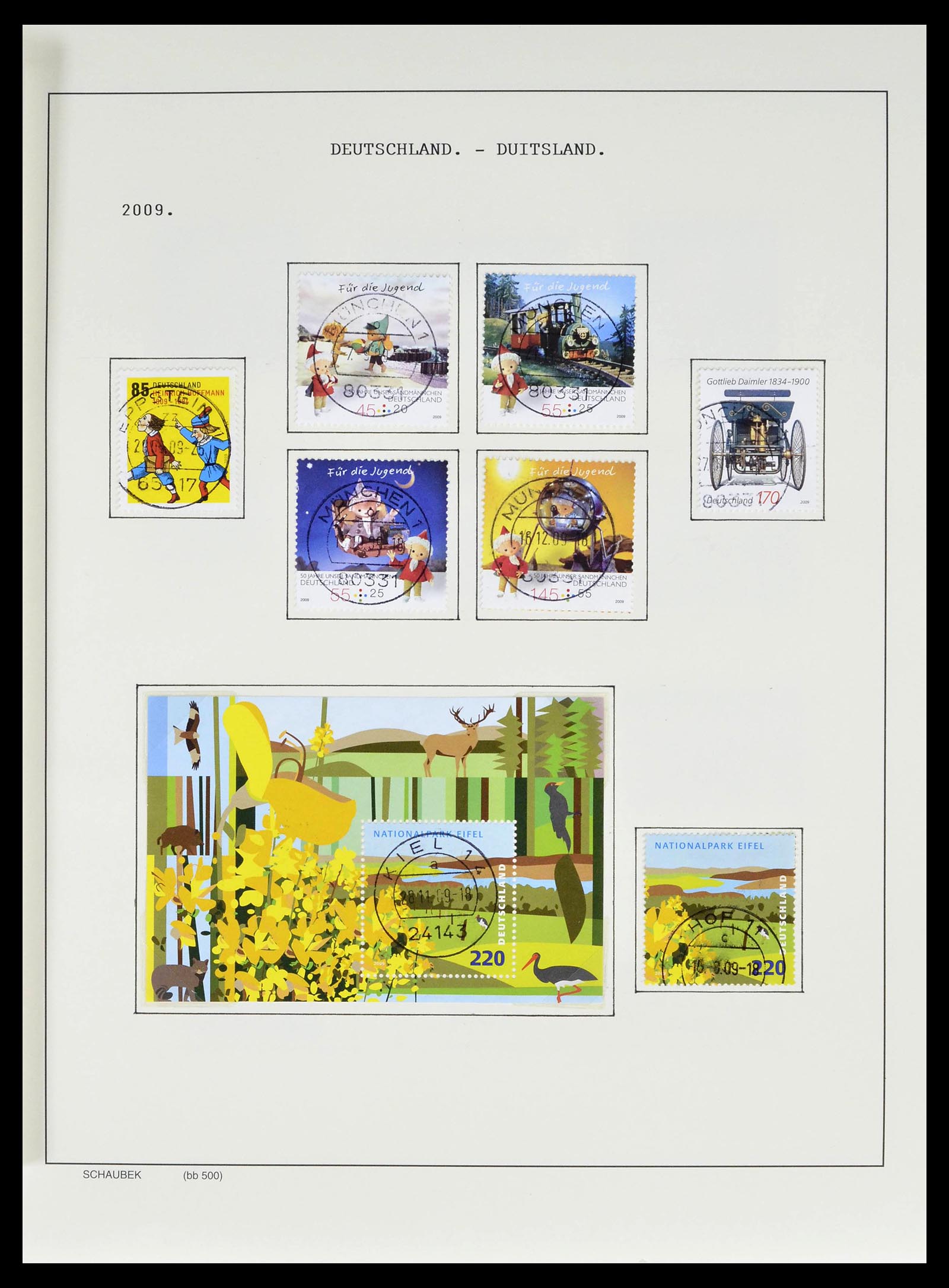 39324 0189 - Postzegelverzameling 39324 Bundespost 1986-2012.