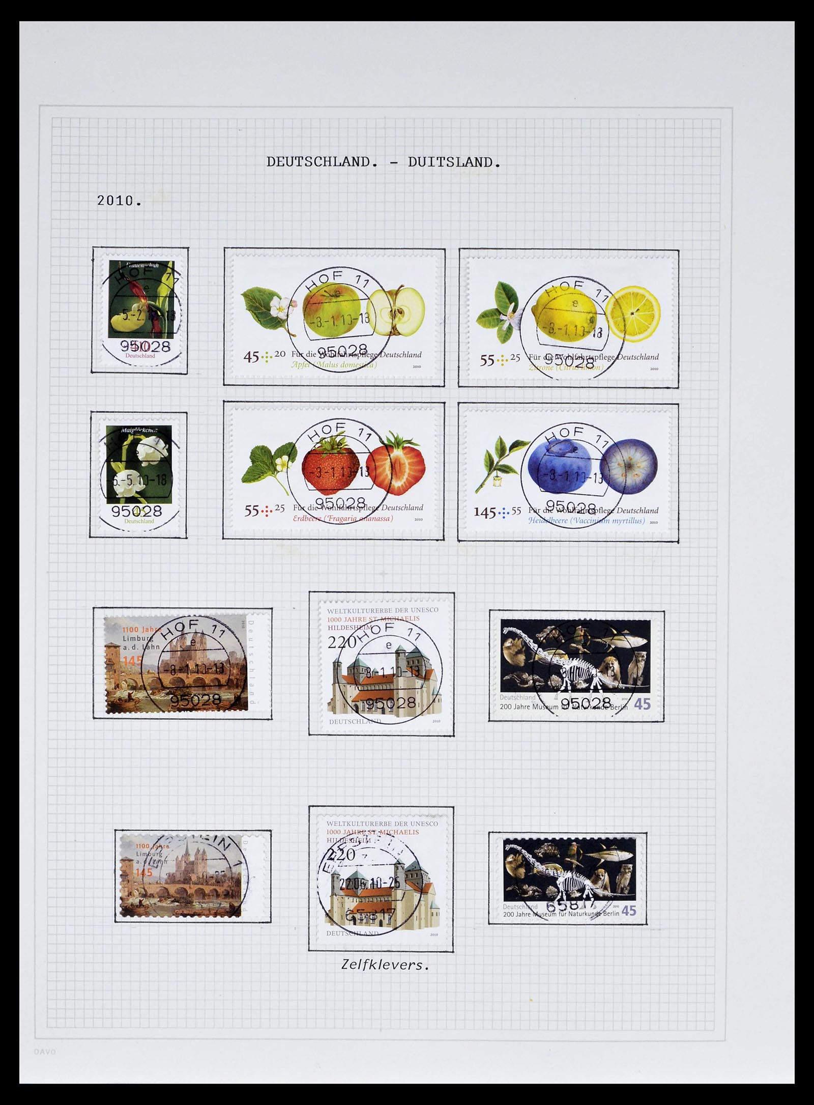 39324 0194 - Postzegelverzameling 39324 Bundespost 1986-2012.