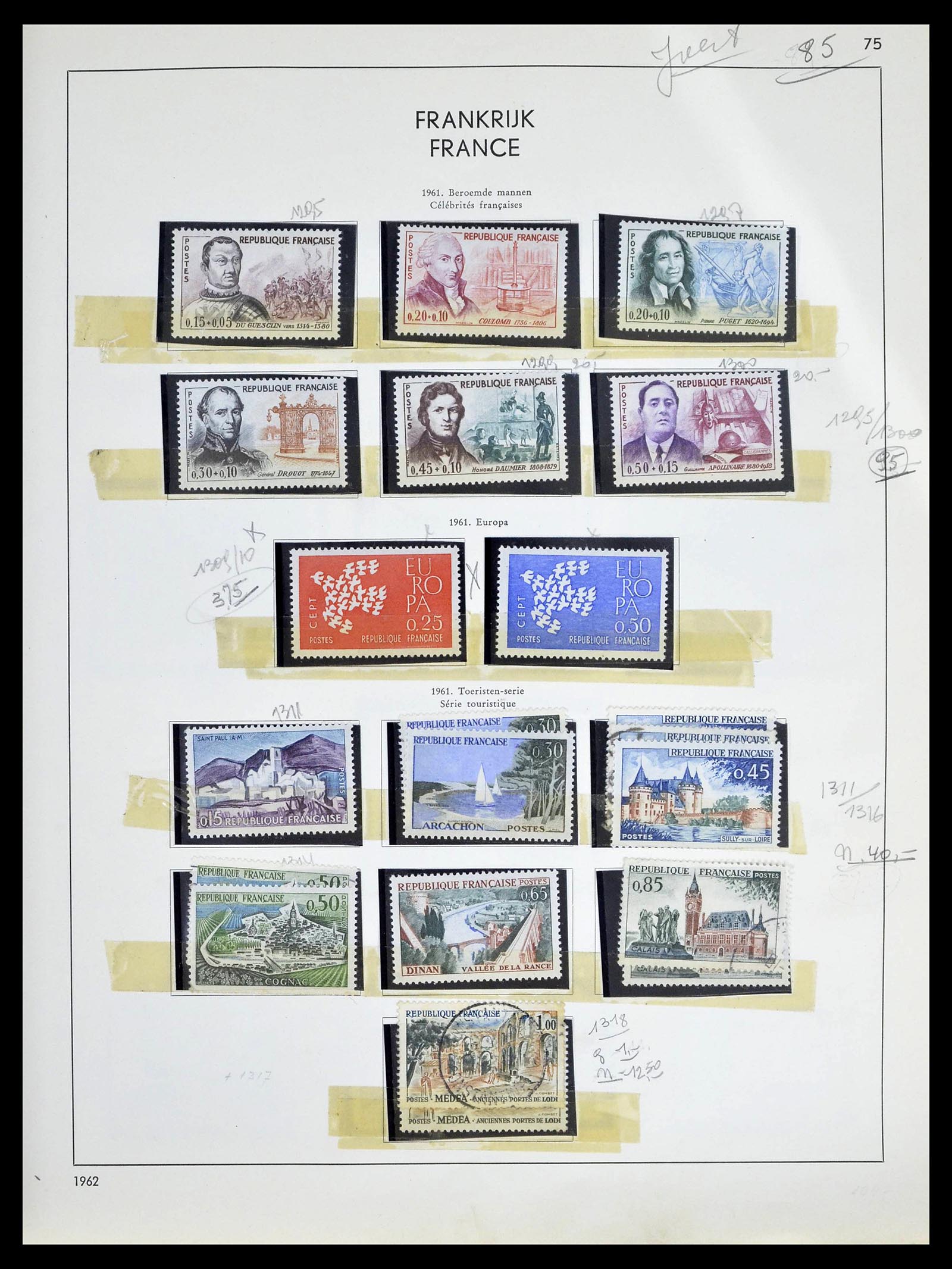 39325 0075 - Stamp collection 39325 France 1876-1968.