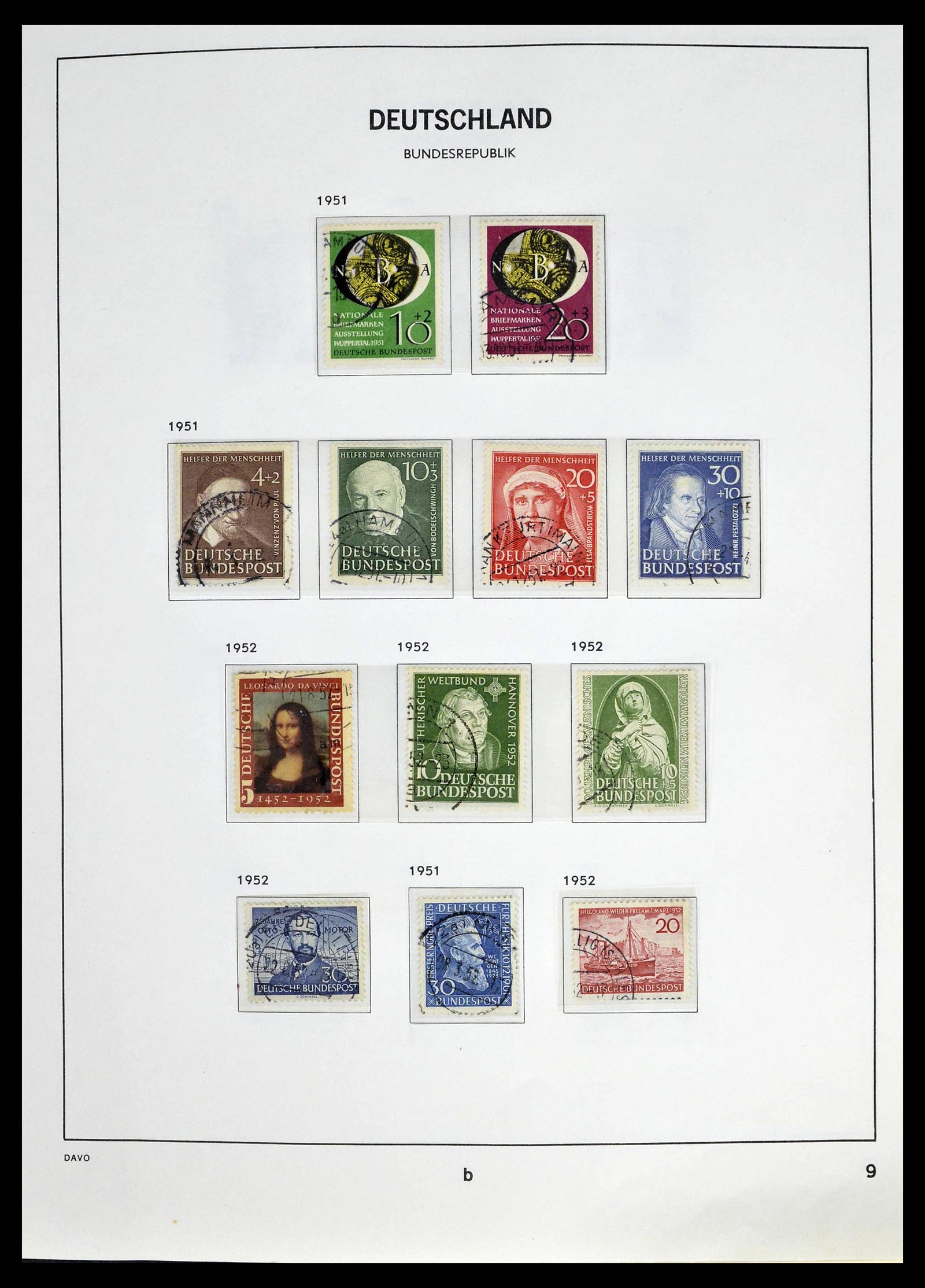 39326 0003 - Stamp collection 39326 Bundespost 1949-2003.