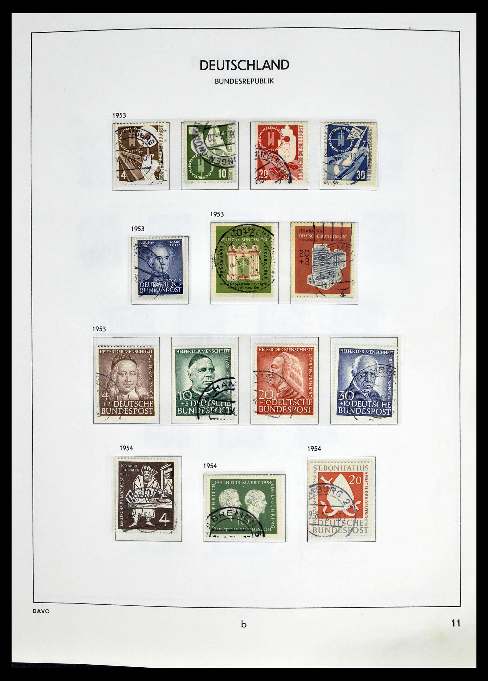 39326 0005 - Stamp collection 39326 Bundespost 1949-2003.