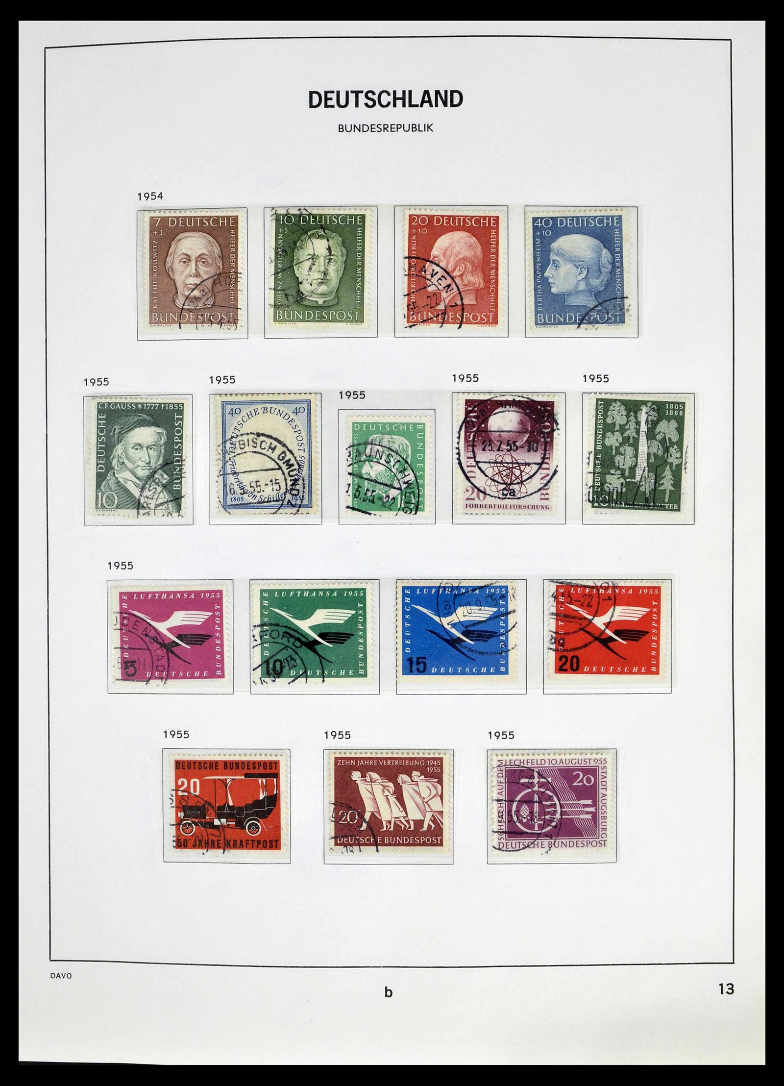39326 0007 - Stamp collection 39326 Bundespost 1949-2003.