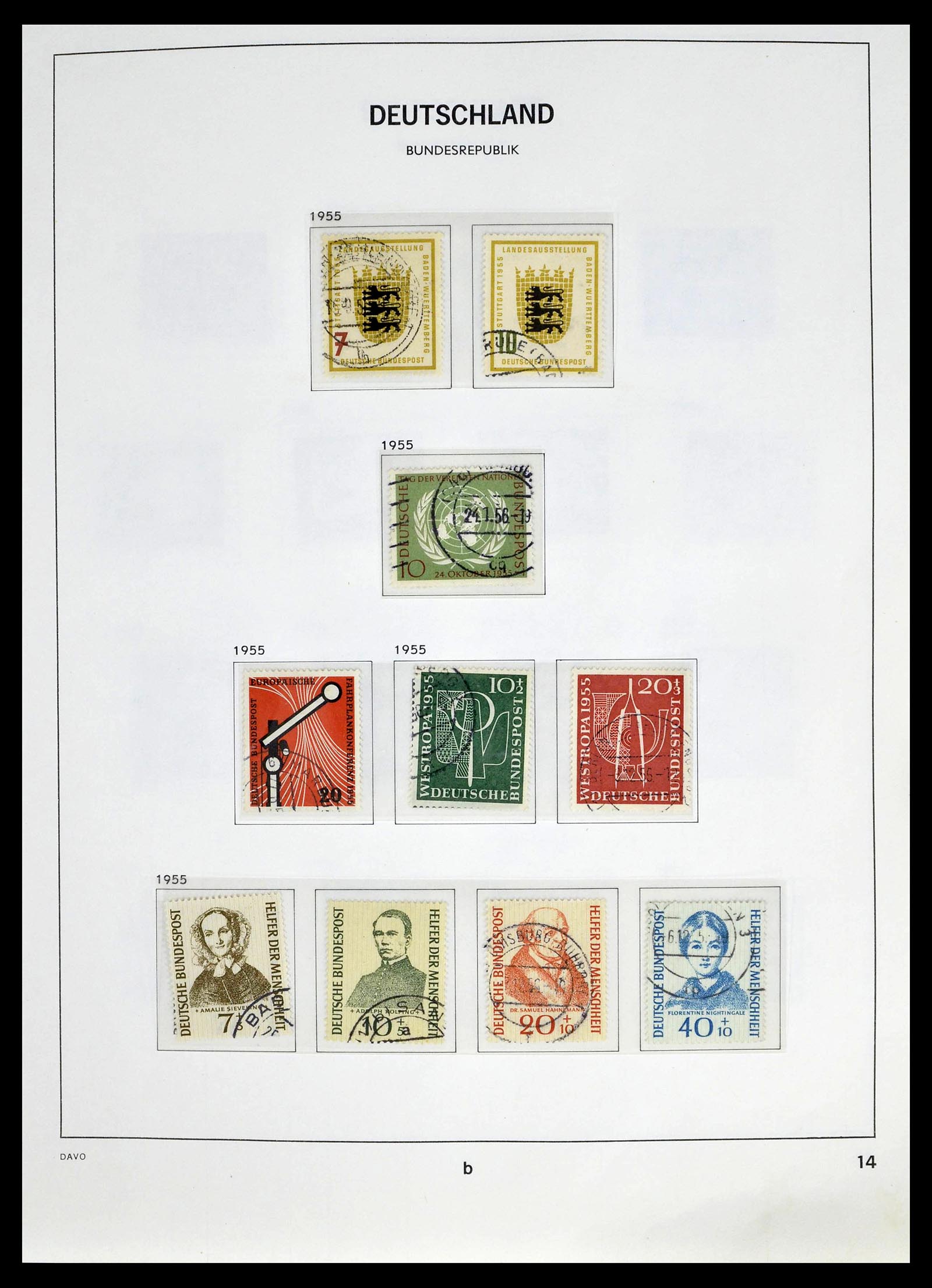 39326 0008 - Postzegelverzameling 39326 Bundespost 1949-2003.