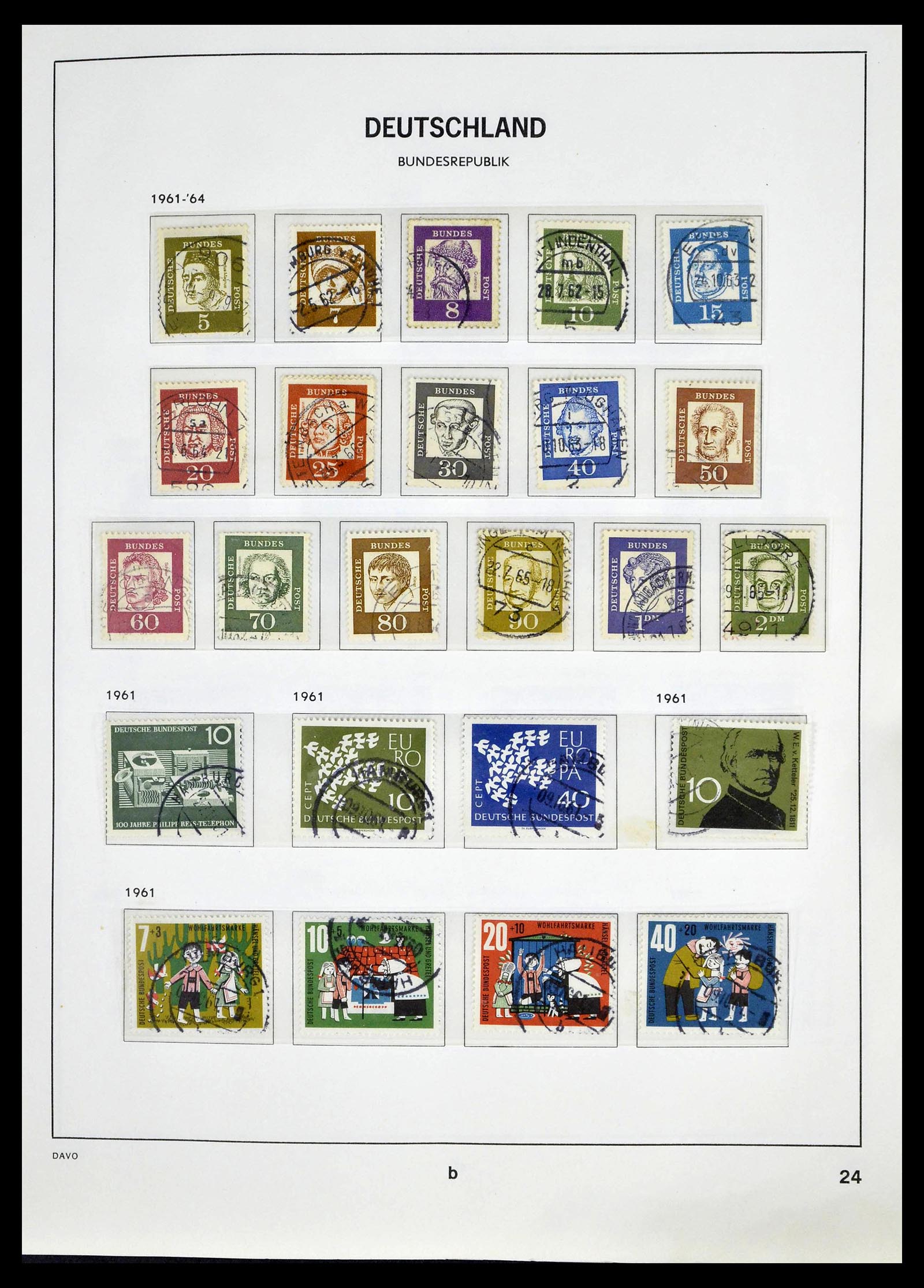 39326 0019 - Postzegelverzameling 39326 Bundespost 1949-2003.