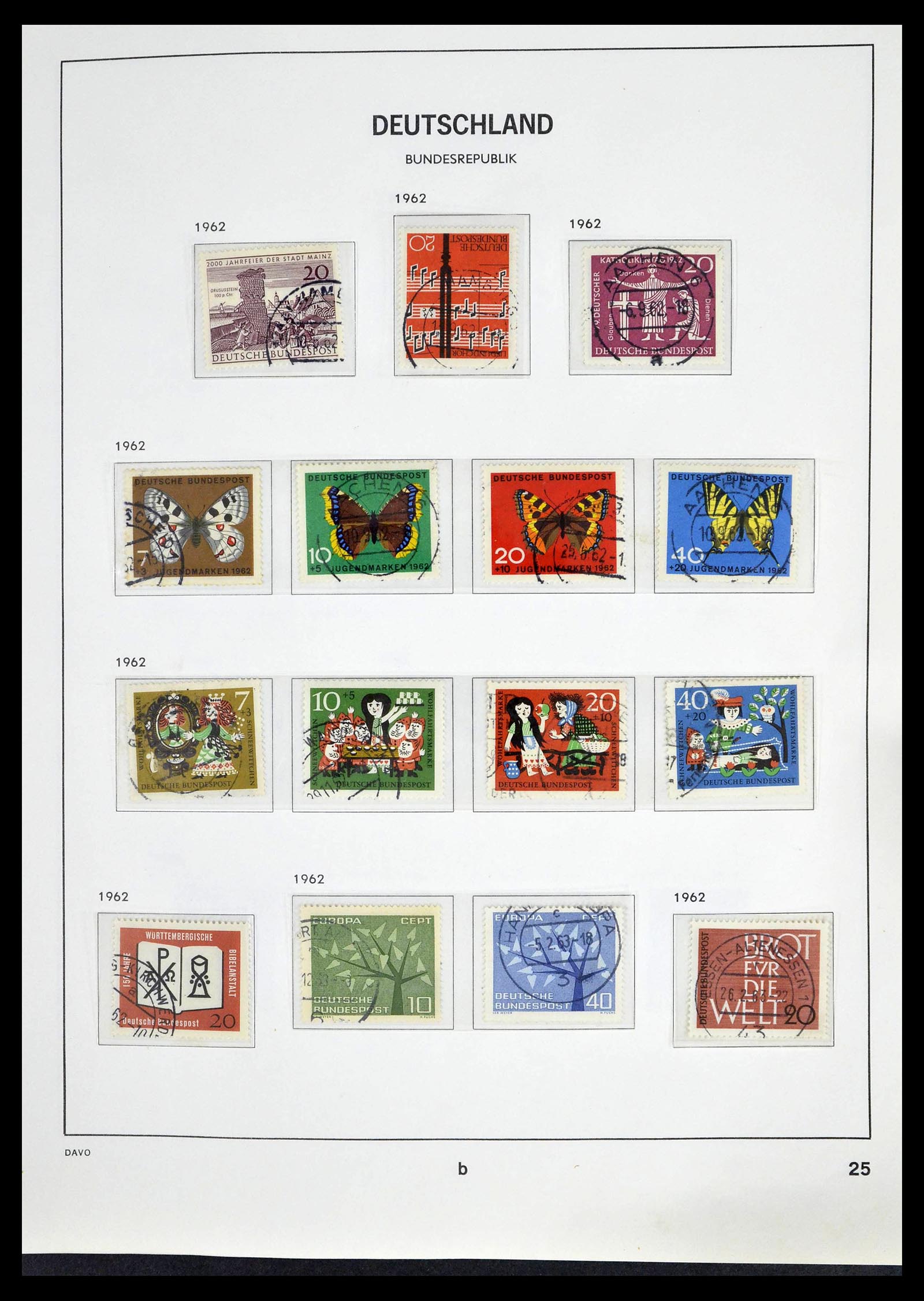 39326 0020 - Postzegelverzameling 39326 Bundespost 1949-2003.