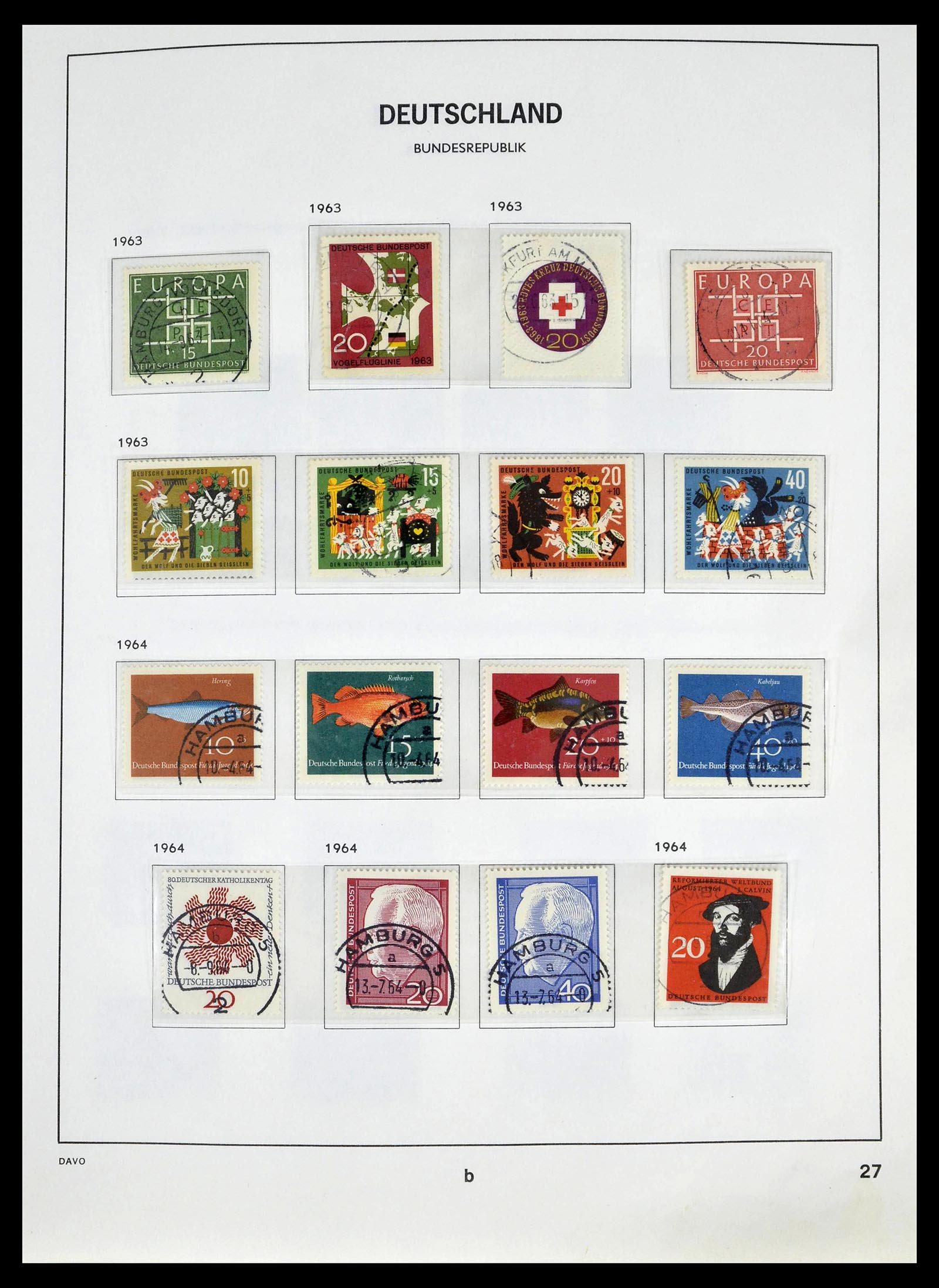 39326 0022 - Postzegelverzameling 39326 Bundespost 1949-2003.