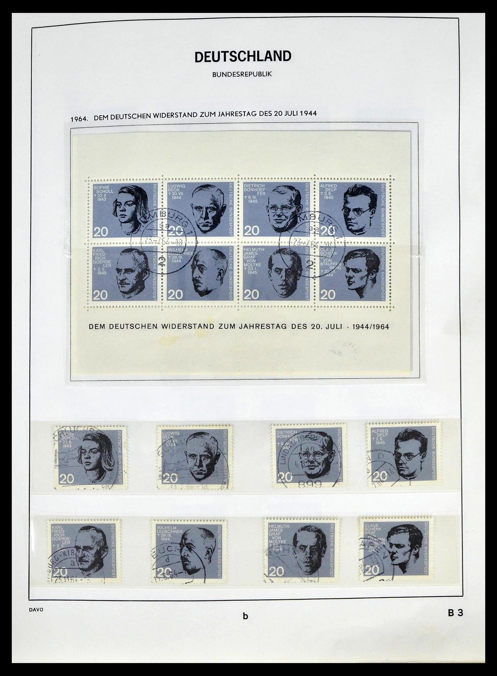 39326 0023 - Postzegelverzameling 39326 Bundespost 1949-2003.
