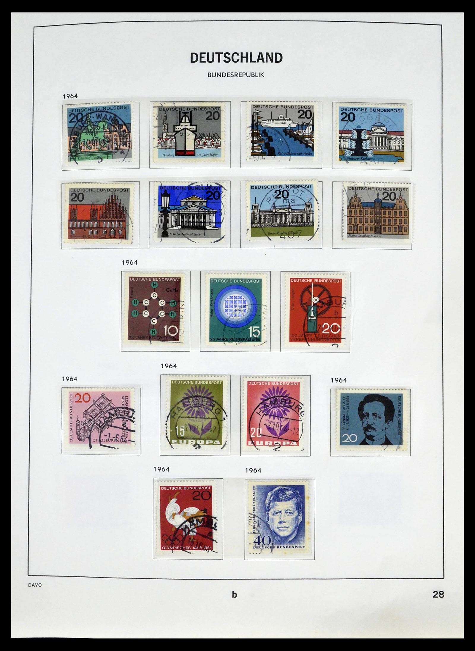 39326 0024 - Stamp collection 39326 Bundespost 1949-2003.